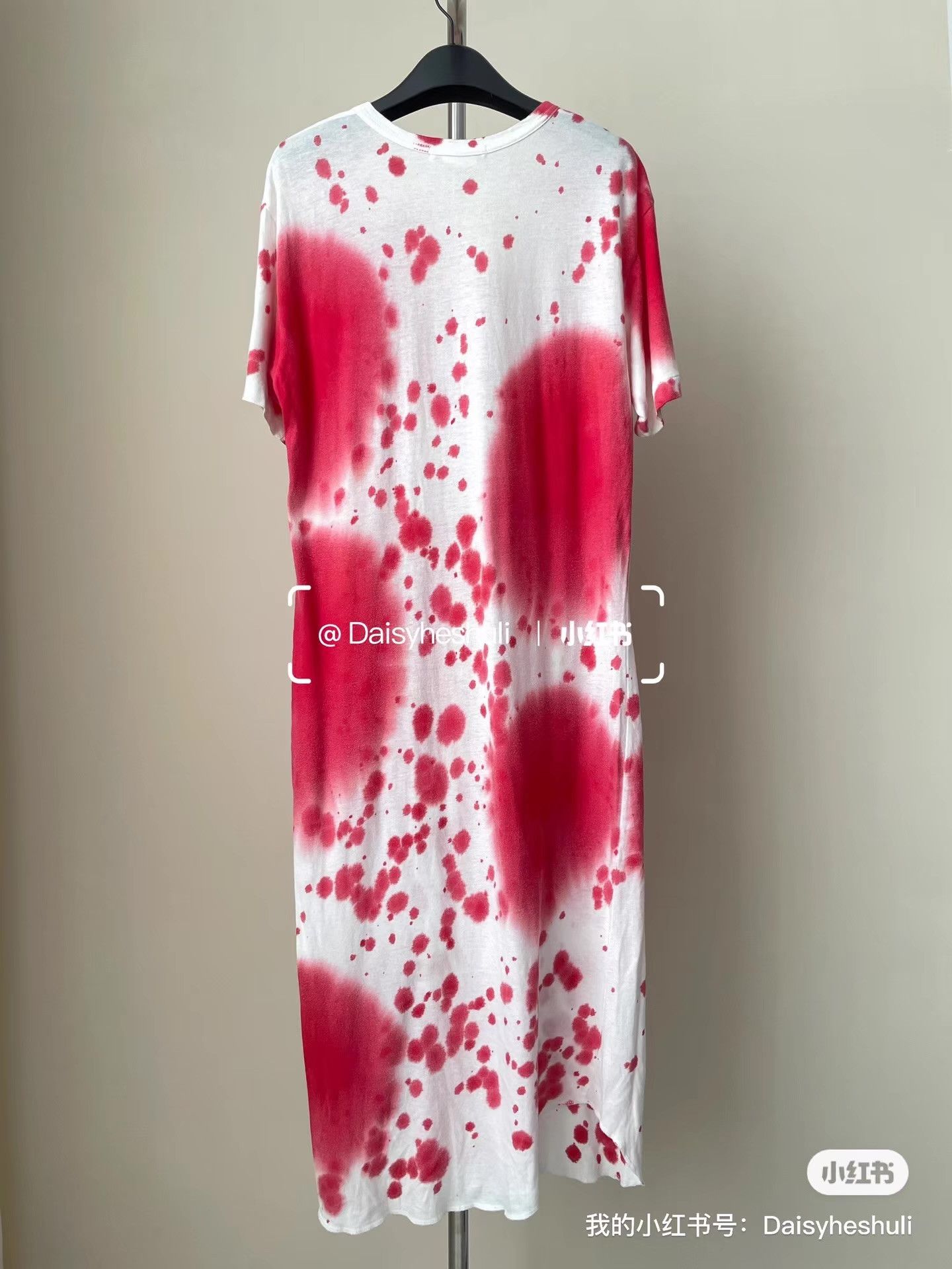 Comme des Garcons Comme des Garçons short-sleeve loose midi dress。Ｑ24 Size XS / US 0-2 / IT 36-38 - 4 Thumbnail