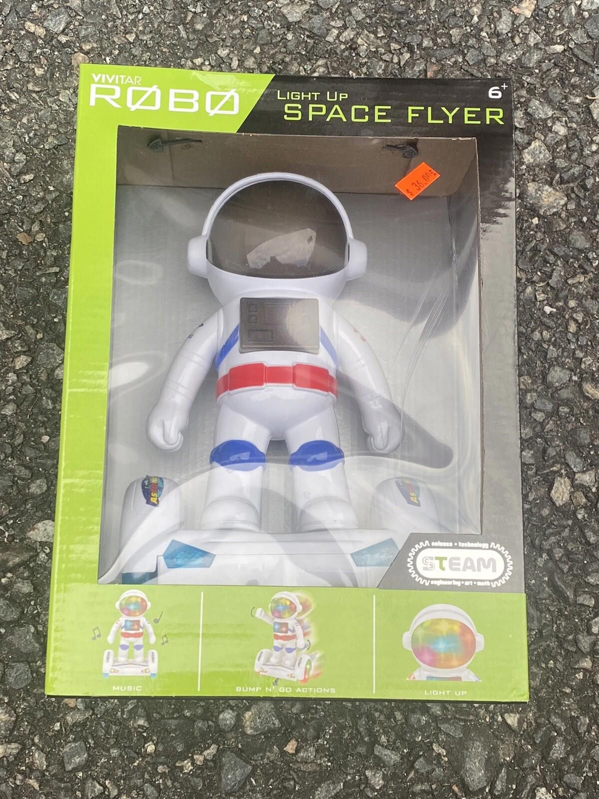 Stampd VIVITAR Robo Light Up Space Flyer Music, Bump N Go, Light Up Size ONE SIZE - 2 Thumbnail