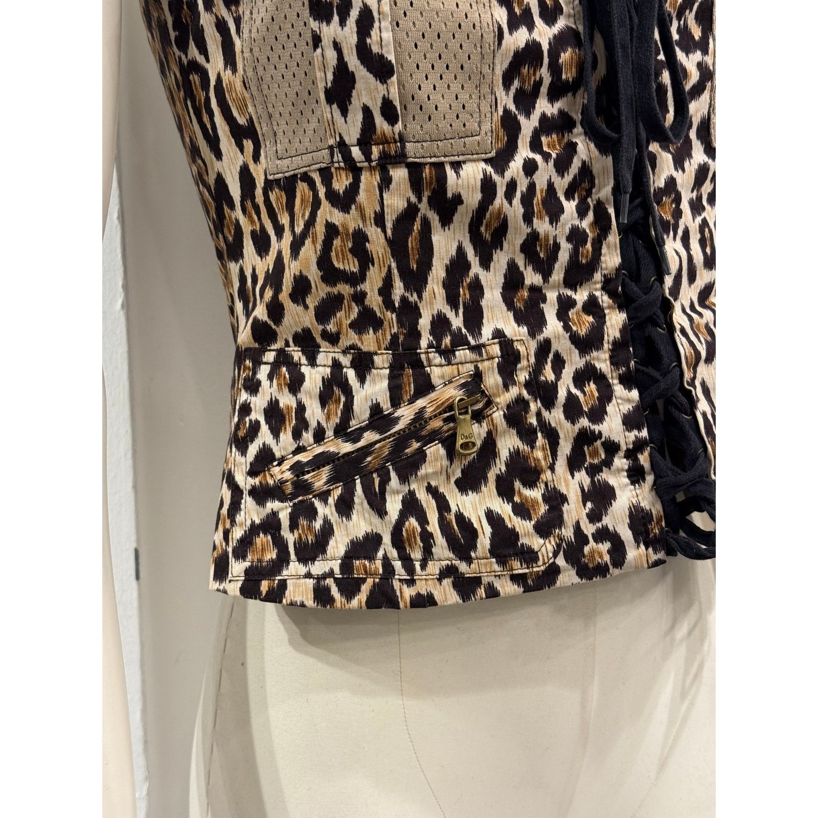 Dolce & Gabbana 2000s Dolce & Gabbana leopard print corset Size S / US 4 / IT 40 - 5 Thumbnail