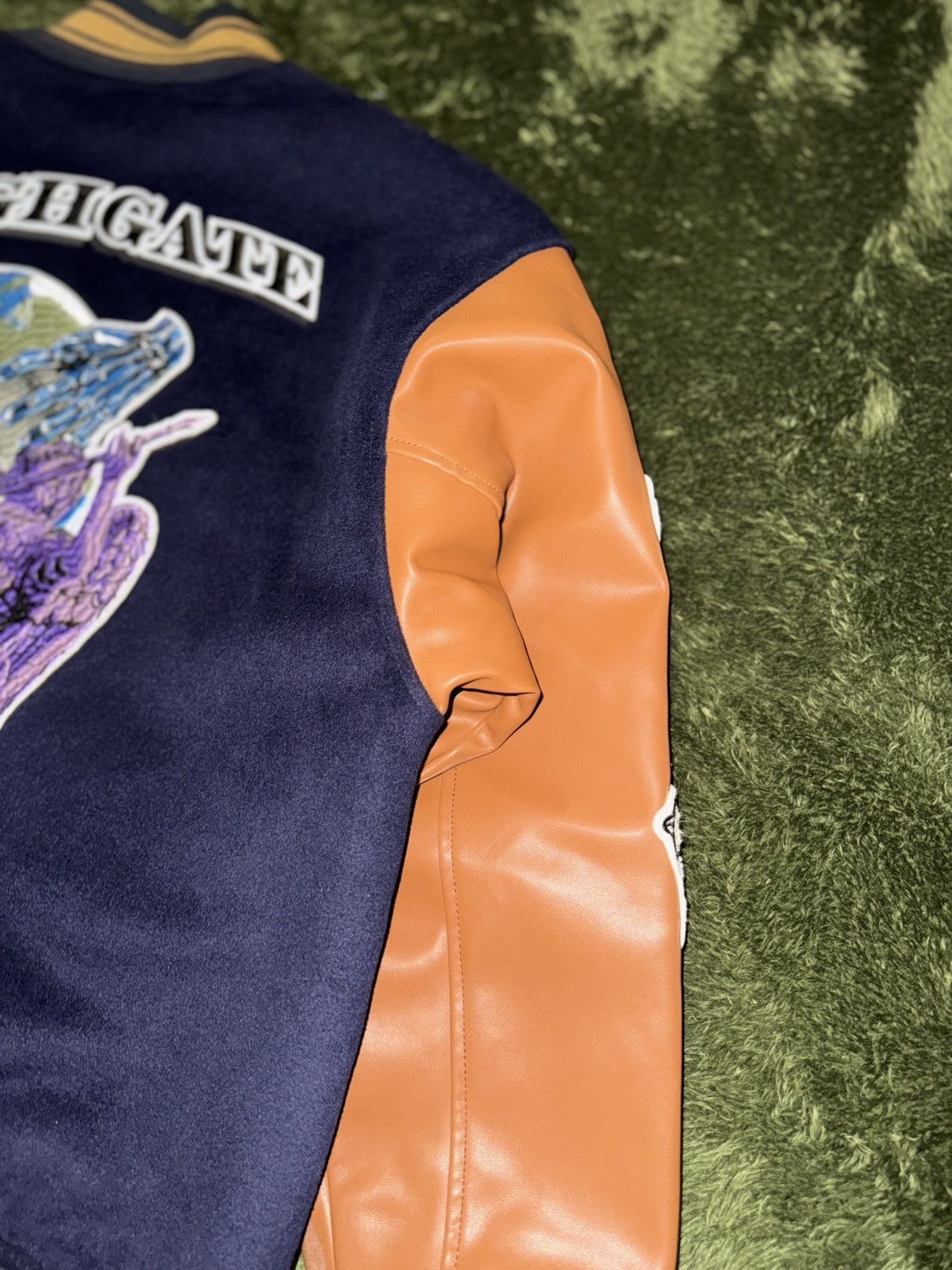 Japanese Brand [1] High Gate Japan Patchwork Varsity Jacket Size US XL / EU 56 / 4 - 10 Thumbnail