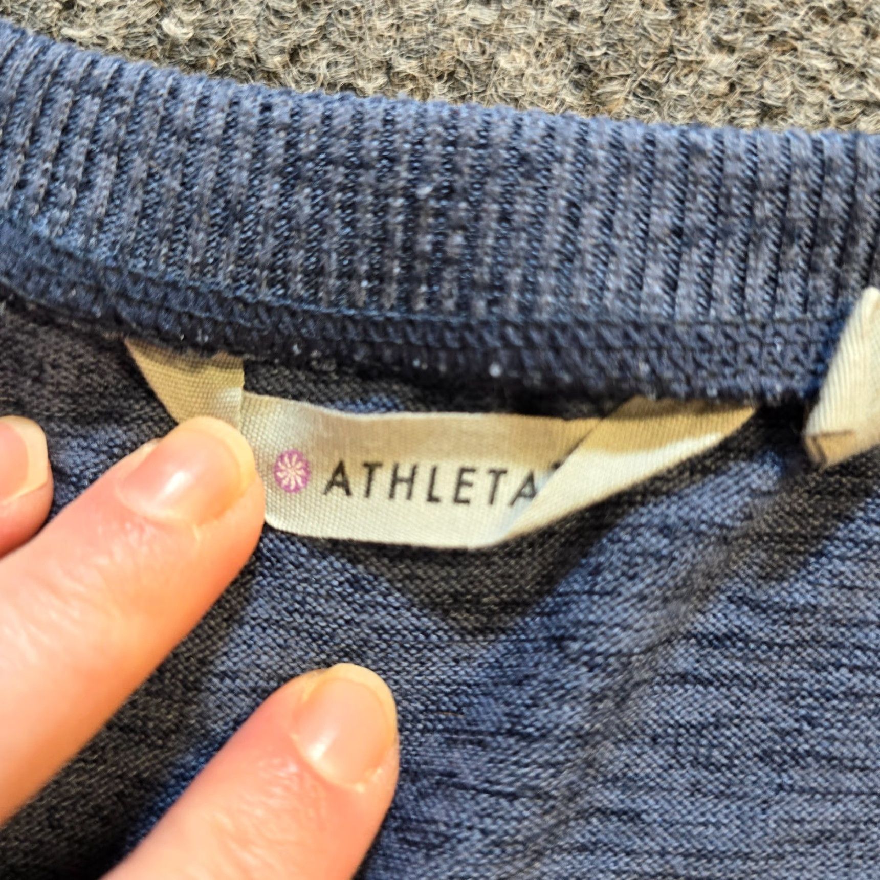 Athleta Athleta Top Women Size Small Blue Sweatshirt Zippers Long Sleeve Stretch Casual Size S / US 4 / IT 40 - 5 Thumbnail