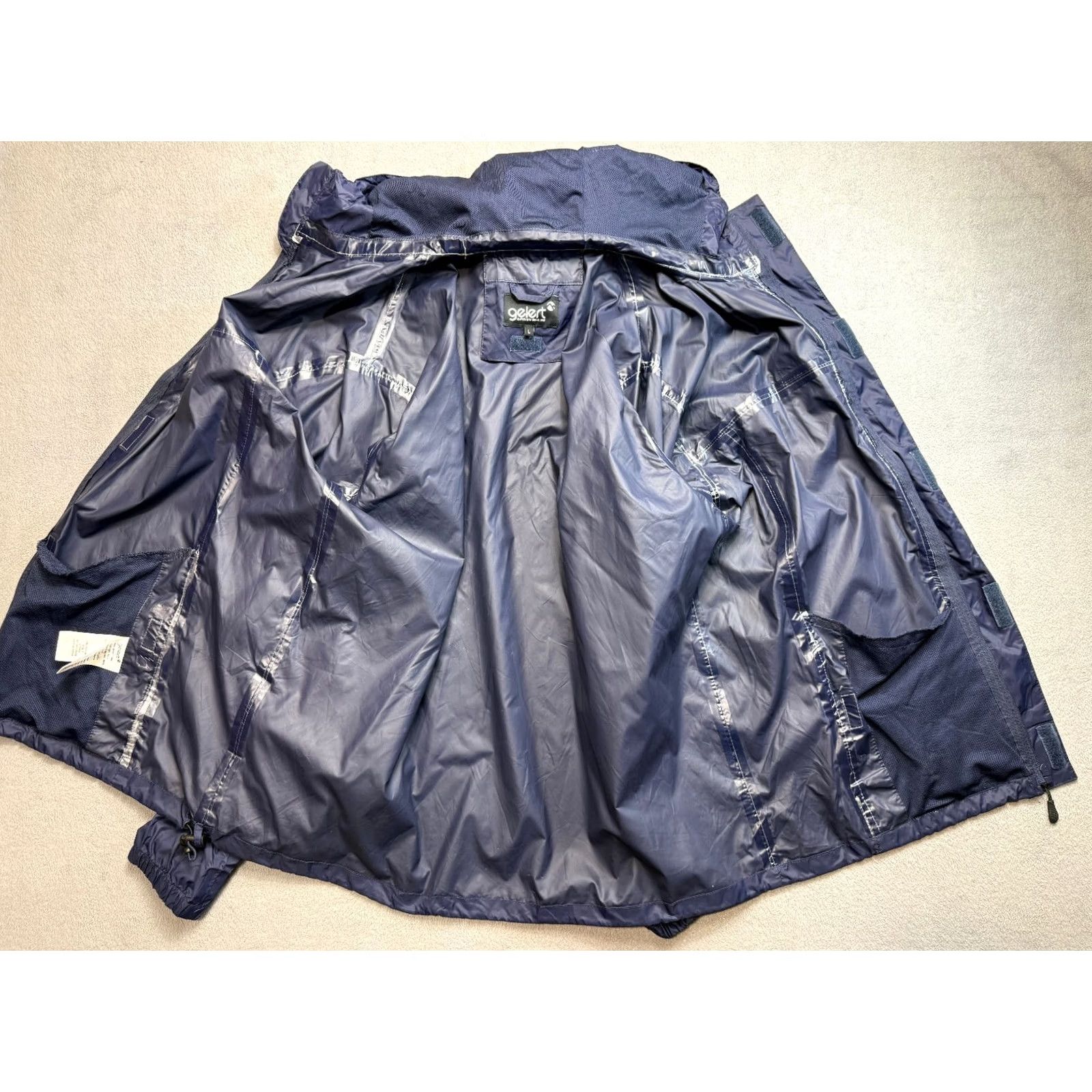 Vintage Gelert Nylon Windbreaker Raincoat Jacket Mens L Blue Size US L / EU 52-54 / 3 - 2 Thumbnail