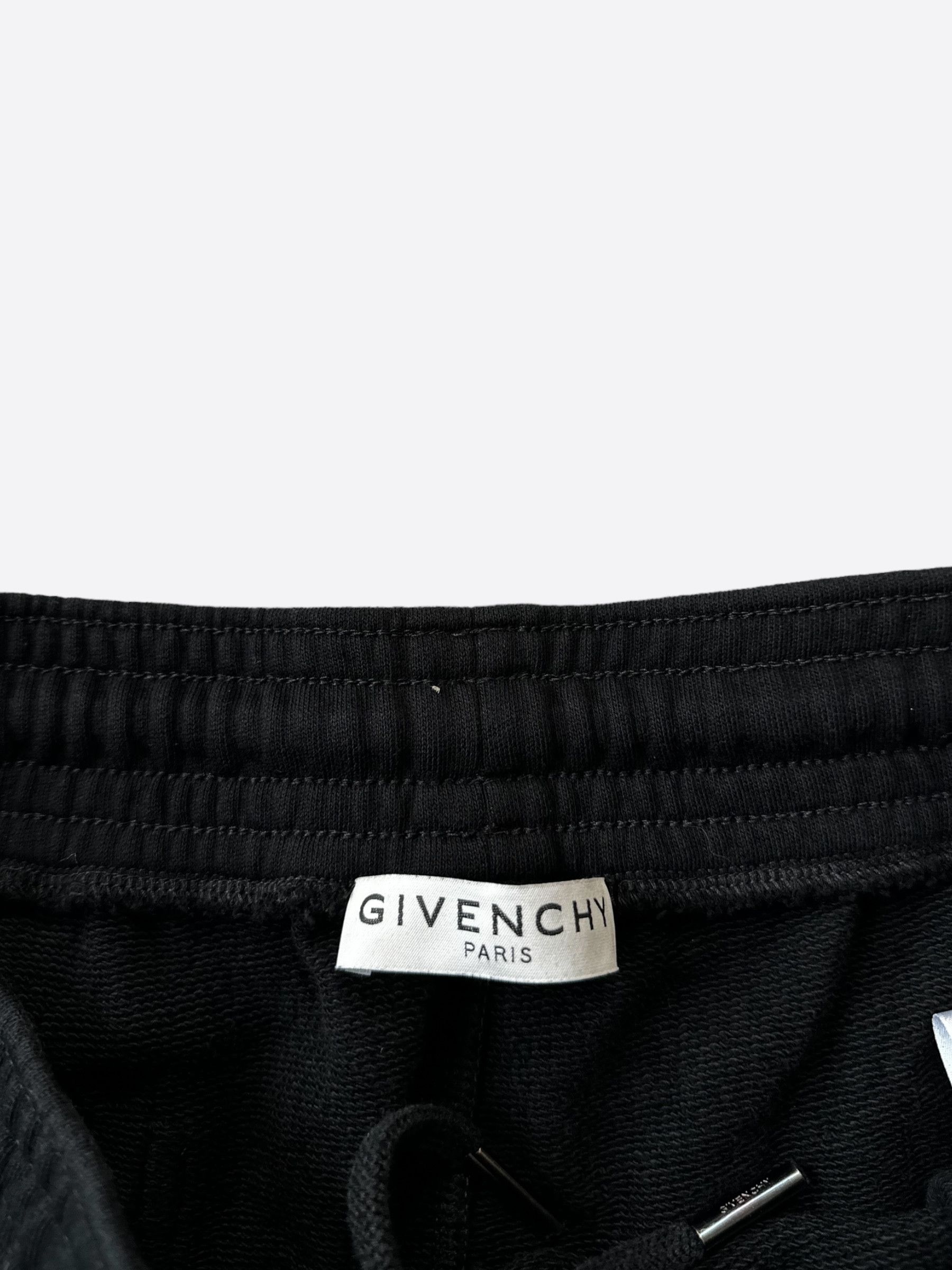 Givenchy Givenchy Black & White Embroidered Sweatpants Size US 38 / EU 54 - 3 Thumbnail