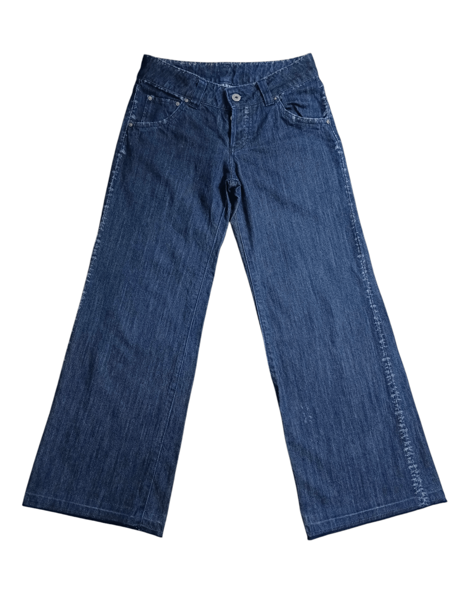 Issey Miyake ISSEY MIYAKE FLARE A-POC COTTON GALAXY DENIM Size 28" / US 6 / IT 42 - 2 Thumbnail