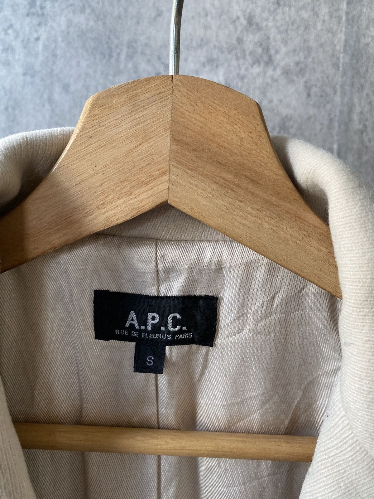 A.P.C. × Japanese Brand A.P.C Japan Laine Wool Heavy Long Coat Size US S / EU 44-46 / 1 - 17 Thumbnail