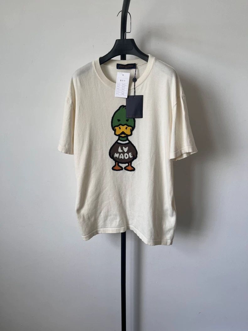 Louis Vuitton Louis Vuitton SS22 Straight Crew Neck Logo Printed Pullove Size US M / EU 48-50 / 2 - 1 Thumbnail
