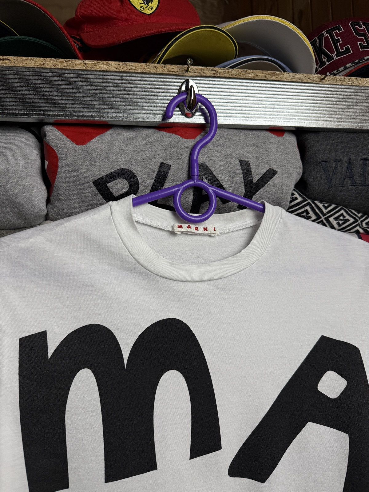 Marni Marni Big Logo Printed T-Shirt Tee Rare Size US S / EU 44-46 / 1 - 3 Thumbnail