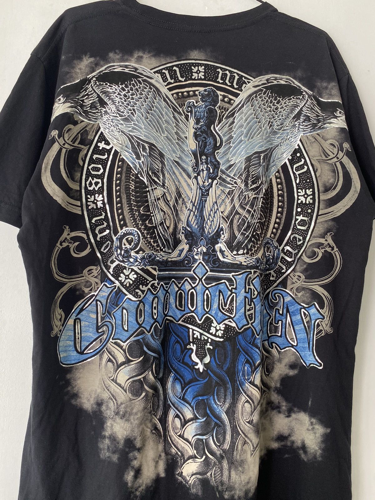 Affliction × Vintage Vintage Konflic T-shirt Affliction Style Size US L / EU 52-54 / 3 - 3 Thumbnail