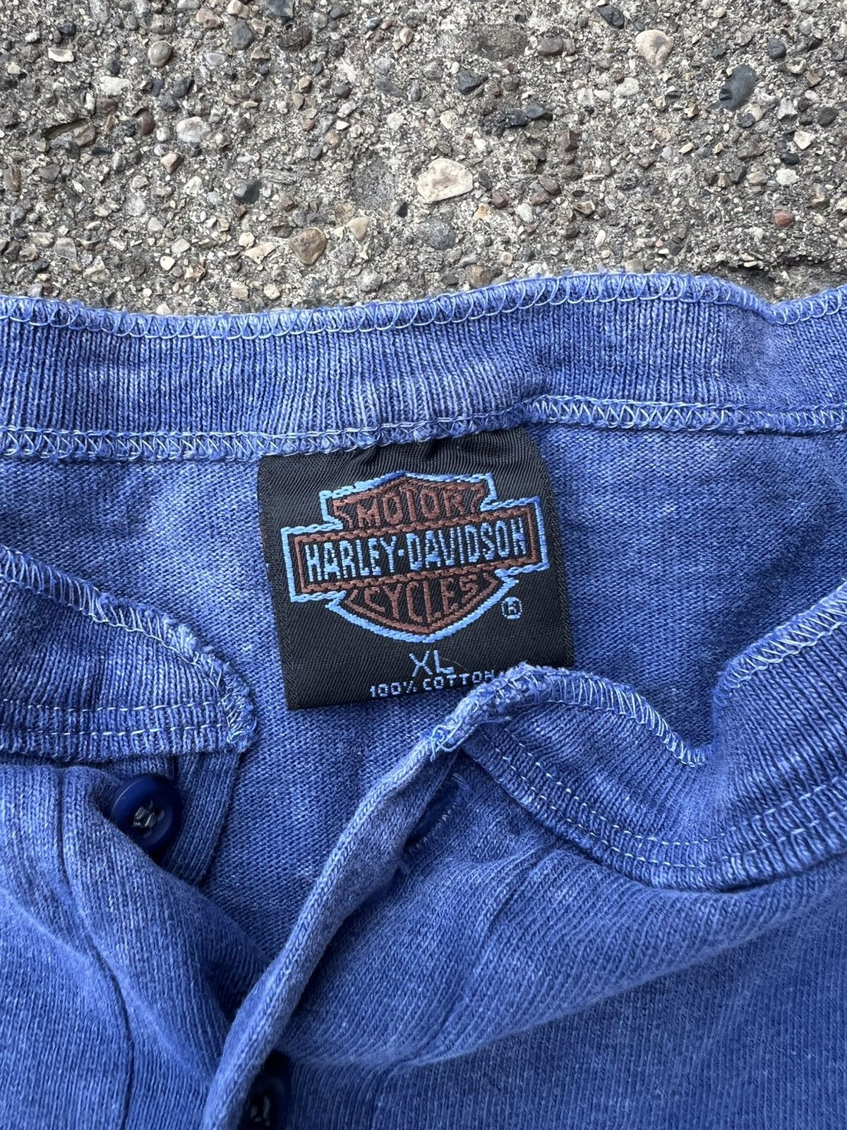 Harley Davidson × Vintage Vintage 1990s Single Stitch Harley Davidson Shirt XL Size US XL / EU 56 / 4 - 7 Thumbnail