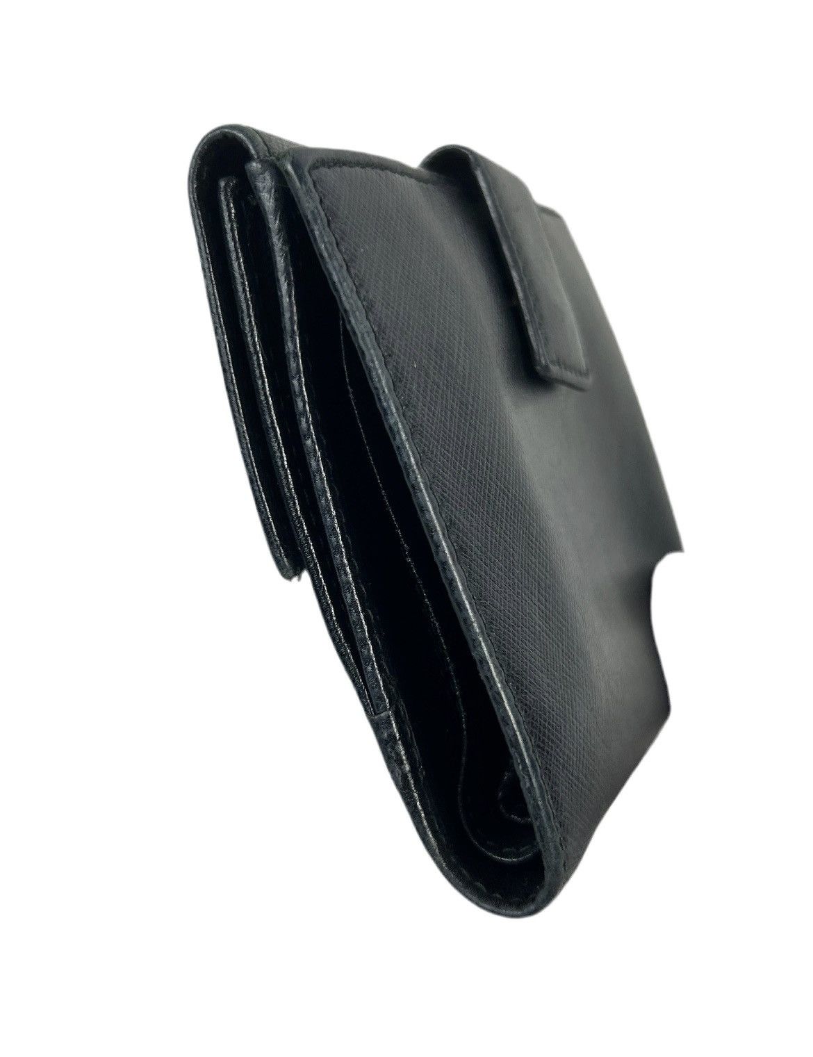 Salvatore Ferragamo Ferragamo Black Leather Bifold Wallet Size ONE SIZE - 8 Thumbnail