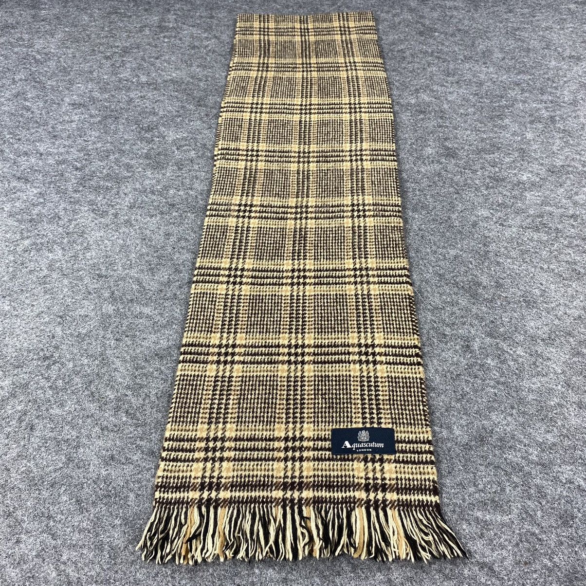 Aquascutum × Vintage Aquascutum Scarf # Muffler # Neckwear # D170 Size ONE SIZE - 1 Thumbnail
