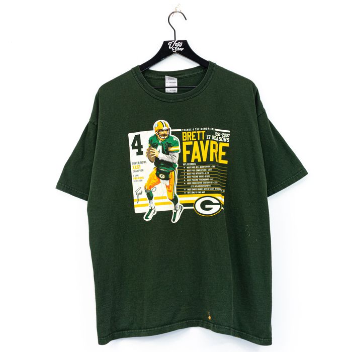 Vintage VINTAGE NFL GREEN BAY PACKERS BRETT FAVRE T SHIRT, Grailed