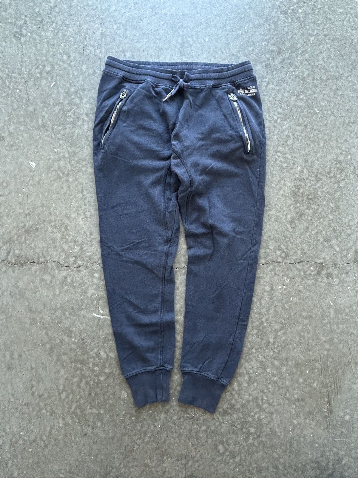 True Religion × Vintage Vintage Y2K True Religion Jogger Sweatpants Size US 34 / EU 50 - 1 Thumbnail
