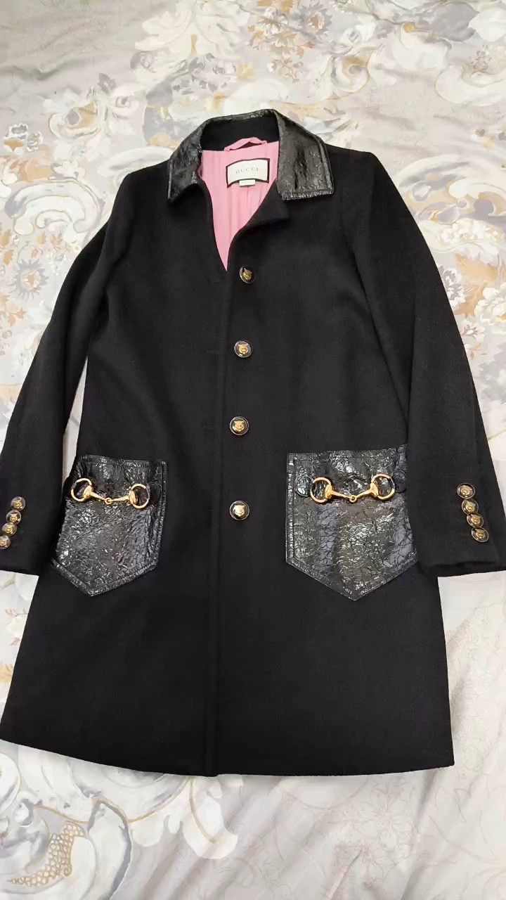 Gucci GucciWomen's cashmere coat 2503-Nextarrow Size XS / US 0-2 / IT 36-38 - 1 Thumbnail