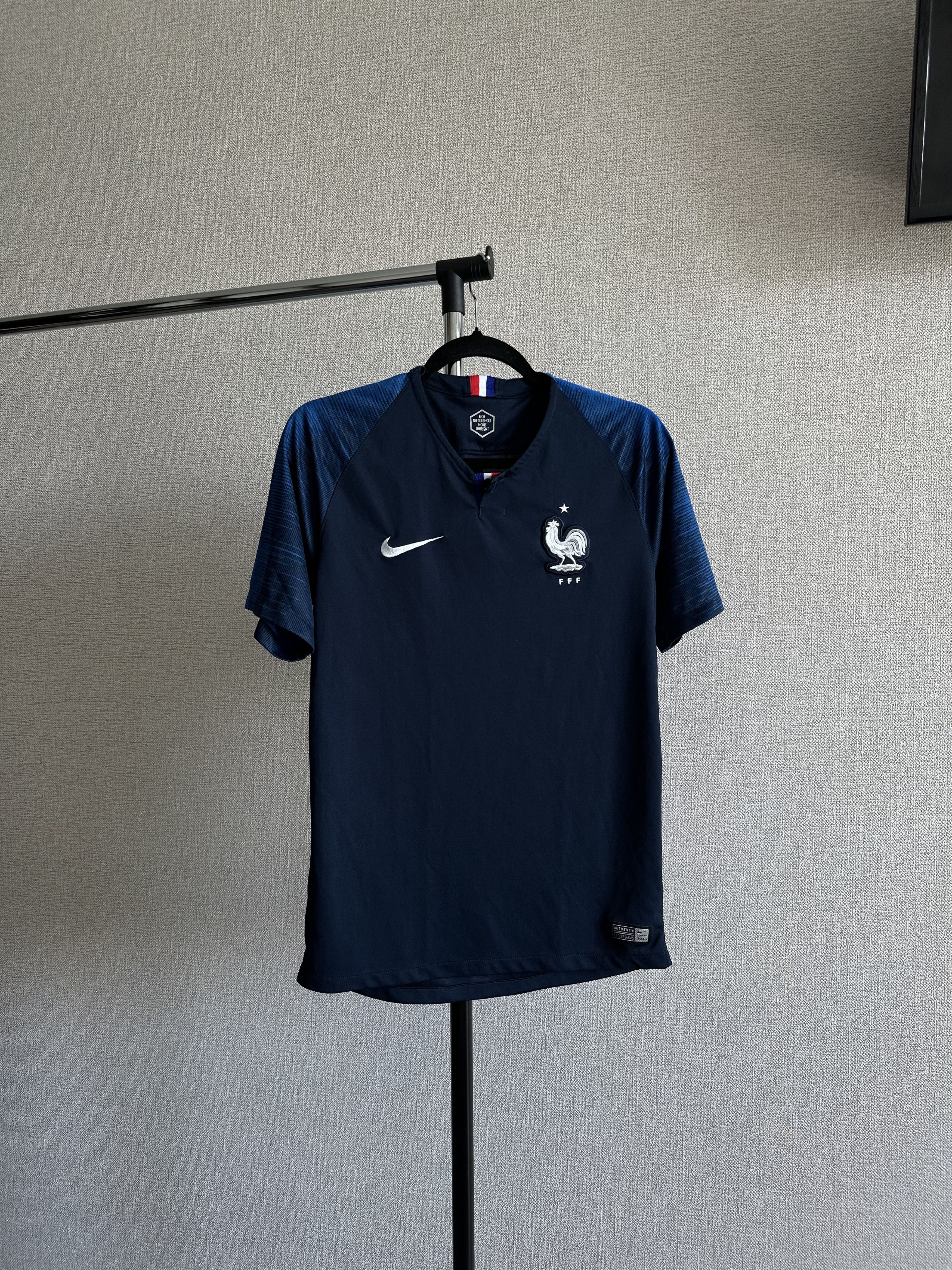 2018 Nike France National Team World Cup Home Soccer Jersey