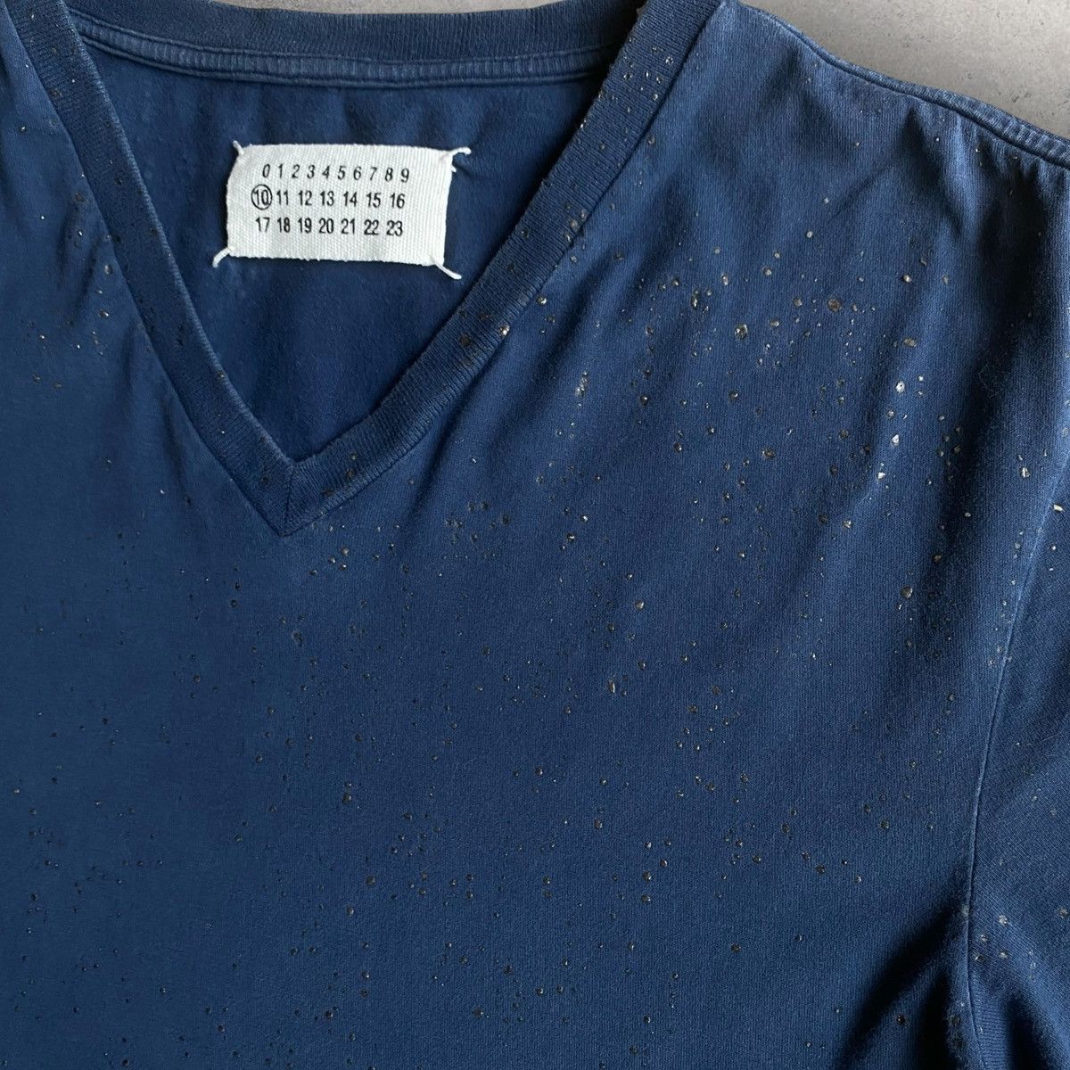 Maison Margiela Fall09 Margiela Water Splash T Shirt Size US S / EU 44-46 / 1 - 1 Thumbnail