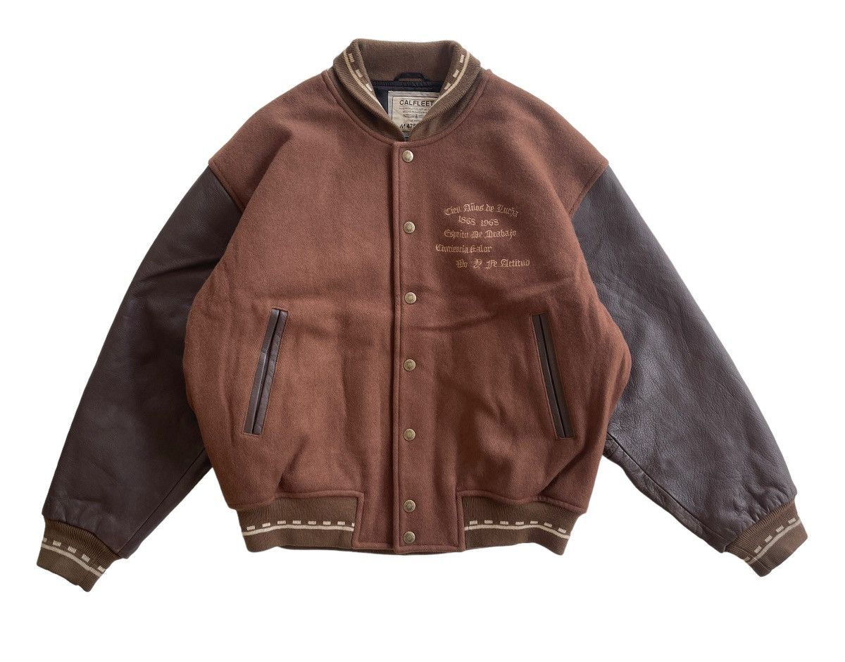 Vintage Vintage Autumn Winter Varsity Jacket Size US L / EU 52-54 / 3 - 3 Thumbnail