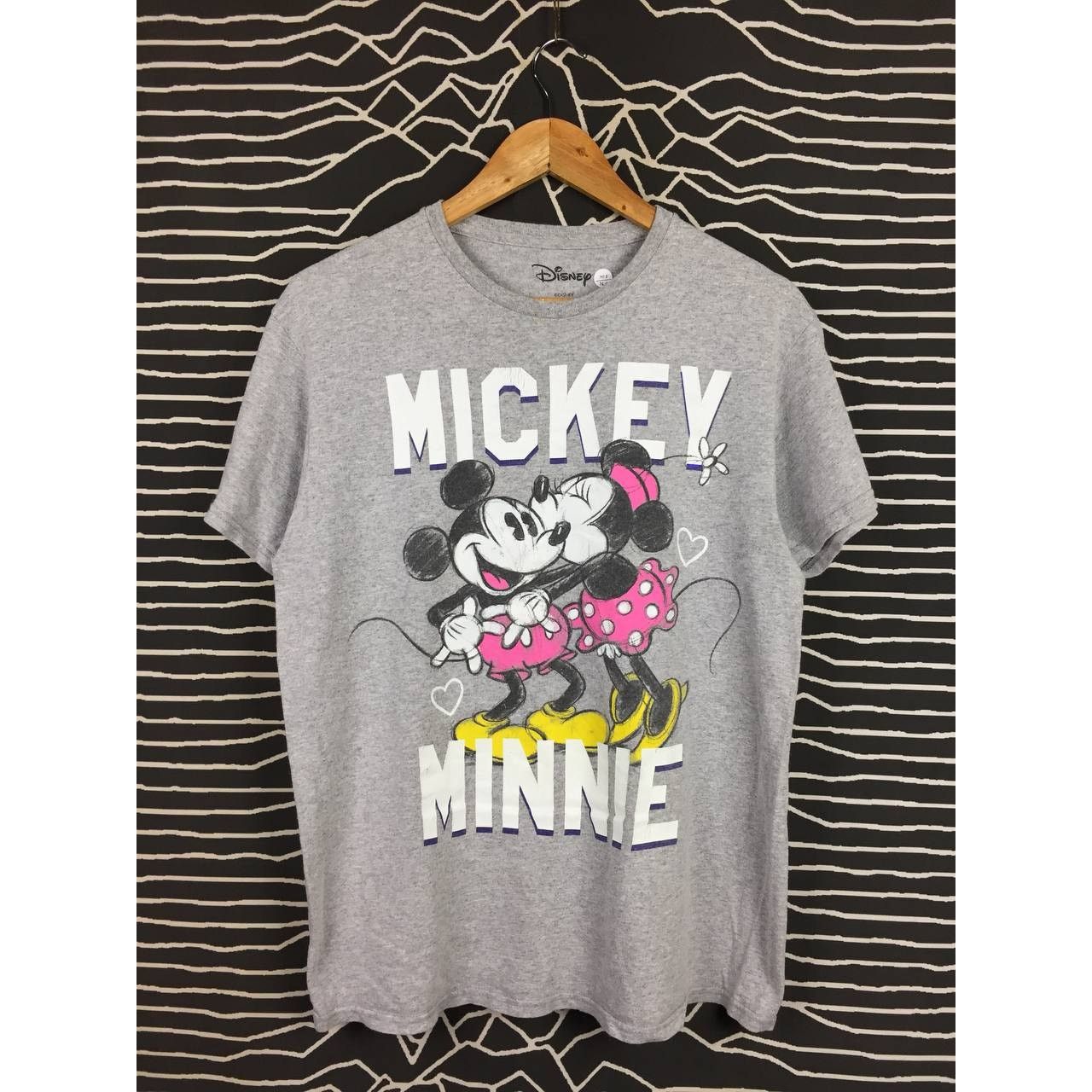 Disney × Mickey Mouse Mickey And Minnie Mouse Disney Cartoon Tee Size US M / EU 48-50 / 2 - 1 Thumbnail