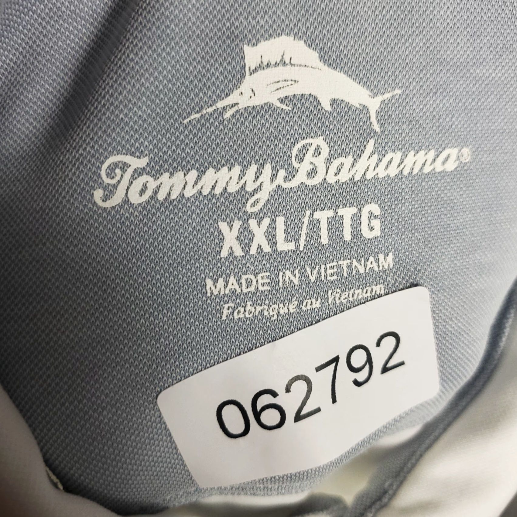 Tommy Bahama Tommy Bahama Polo Shirt 2XL White Solid Casual Short Sleeve Mens Size US XXL / EU 58 / 5 - 6 Thumbnail