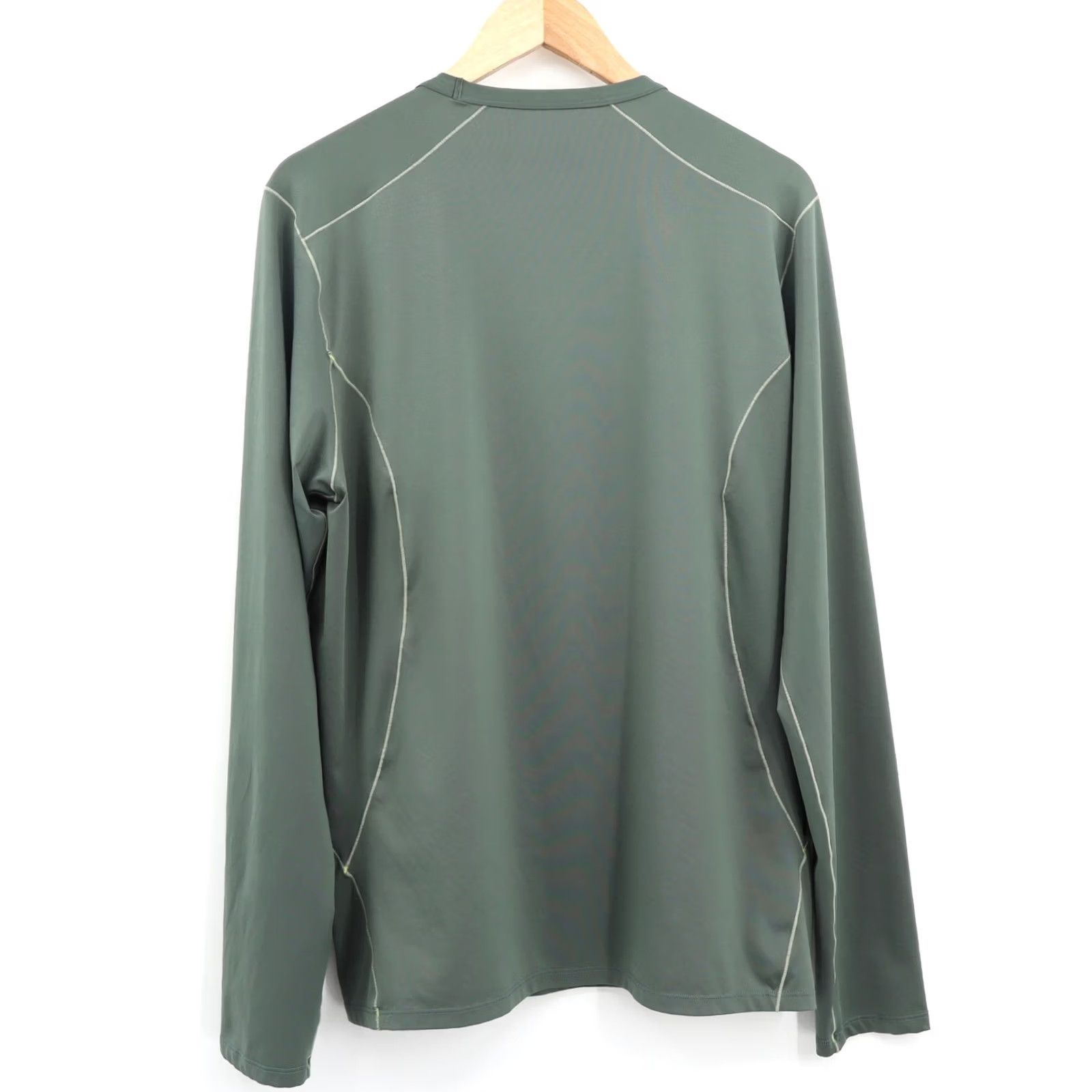 Patagonia Patagonia Men's Long Sleeve Baselayer Pullover Green SZ L Size US L / EU 52-54 / 3 - 2 Thumbnail