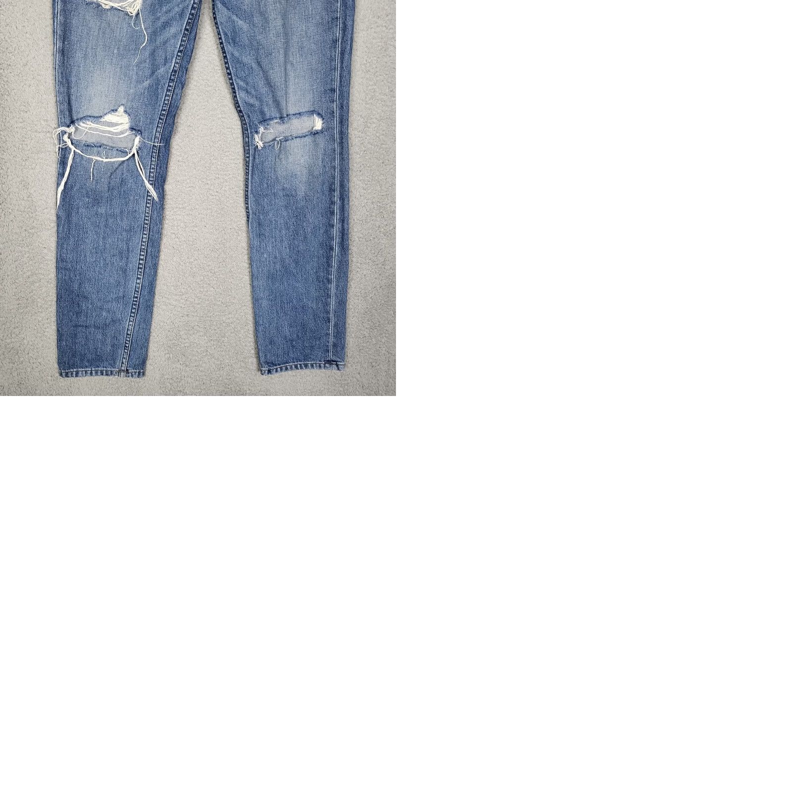 Reformation Reformation Jeans Main Rise Cigarette Wash Size 27 Blue Regular Size 27" / US 4 / IT 40 - 9 Thumbnail