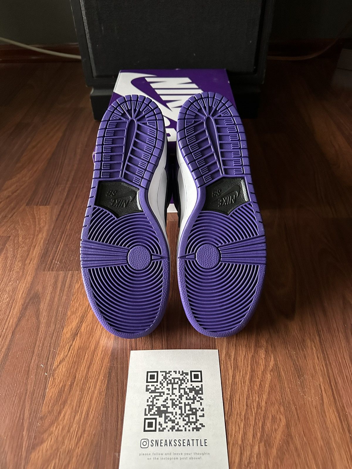 Nike Nike SB Dunk Low Court Purple Size 10.5M BQ6817-500 Size US 10.5 / EU 43-44 - 5 Thumbnail