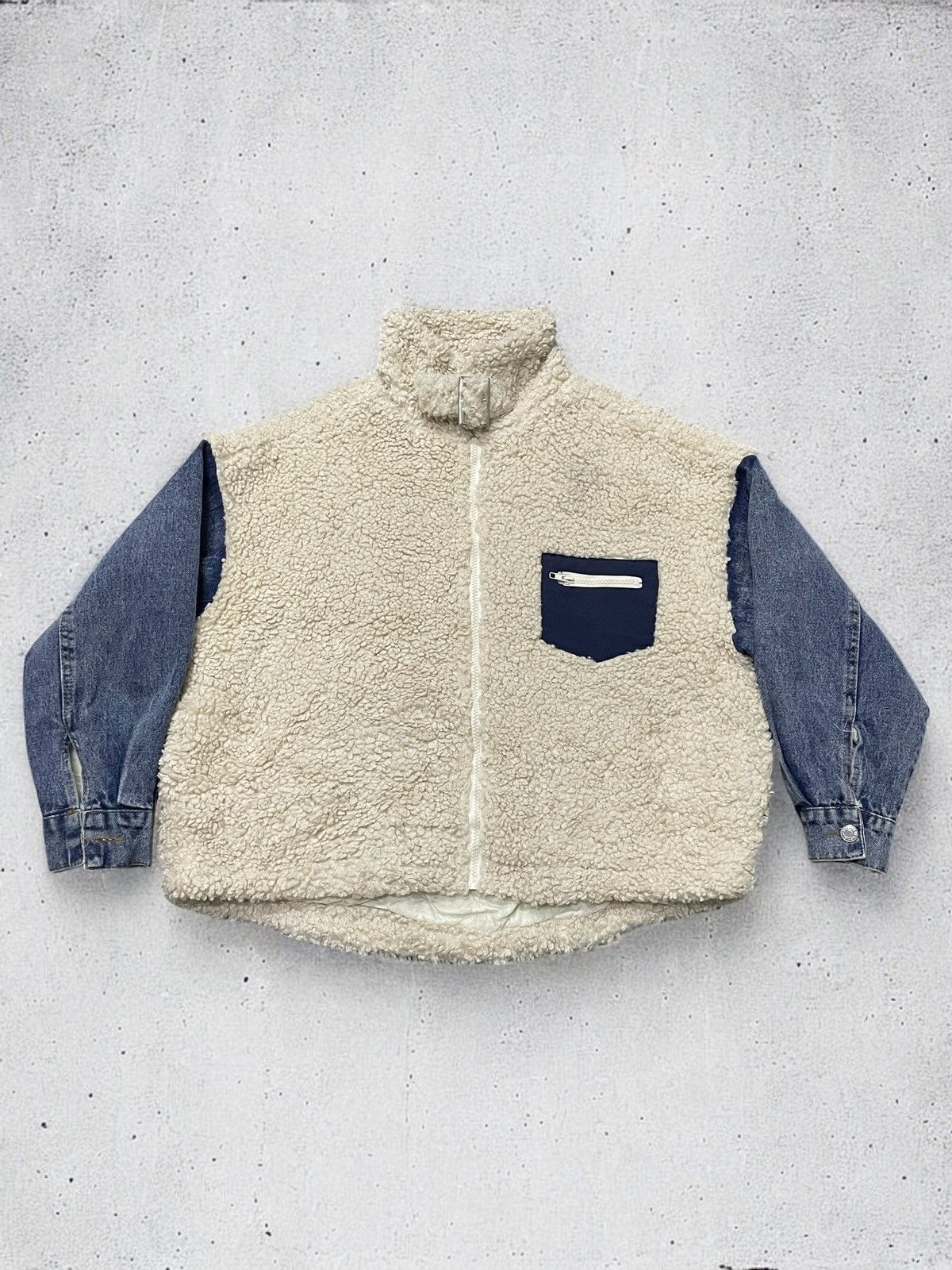 Hysteric Glamour × Japanese Brand Noa Japan Pile Fleece Teddy Hybrid Jacket Size US L / EU 52-54 / 3 - 1 Thumbnail