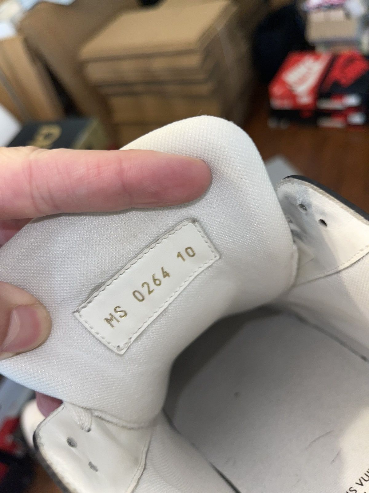 Louis Vuitton LV Trainer Size 10 LV (11.5-12US) SUPER CLEAN OG ALL Size US 11.5 / EU 44-45 - 7 Thumbnail