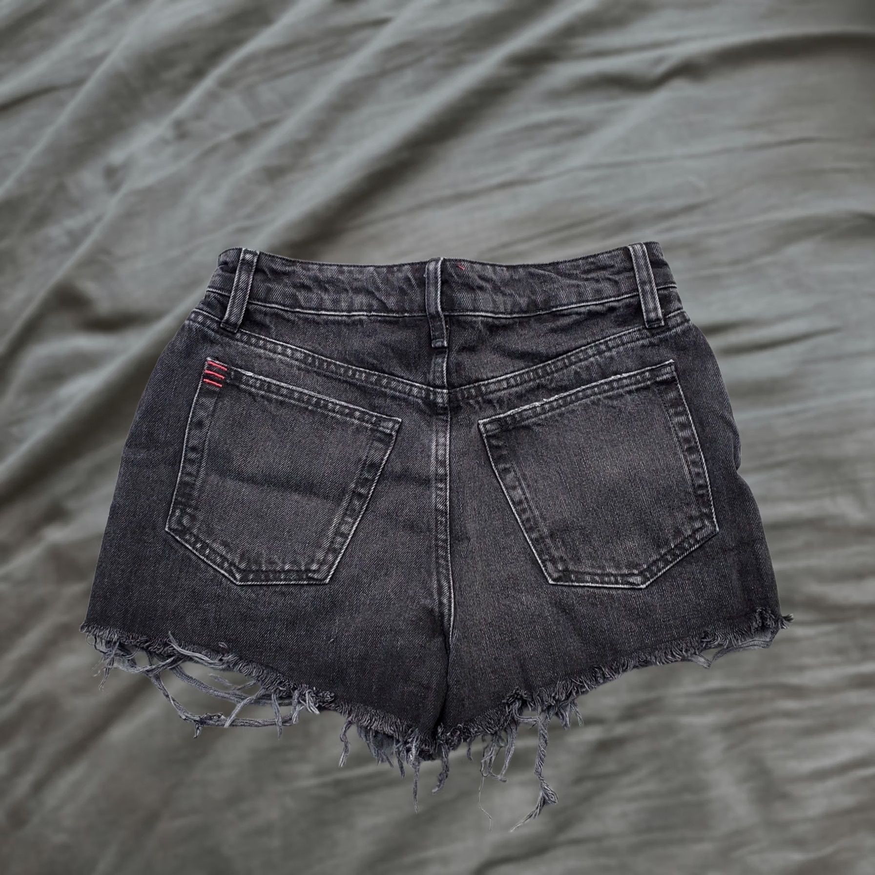 Bdg BDG Urban Outfitters Summer Cut-Off Shorts Womens Size 26 Black Distressed Button Fly Size 26" / US 2 / IT 38 - 1 Thumbnail