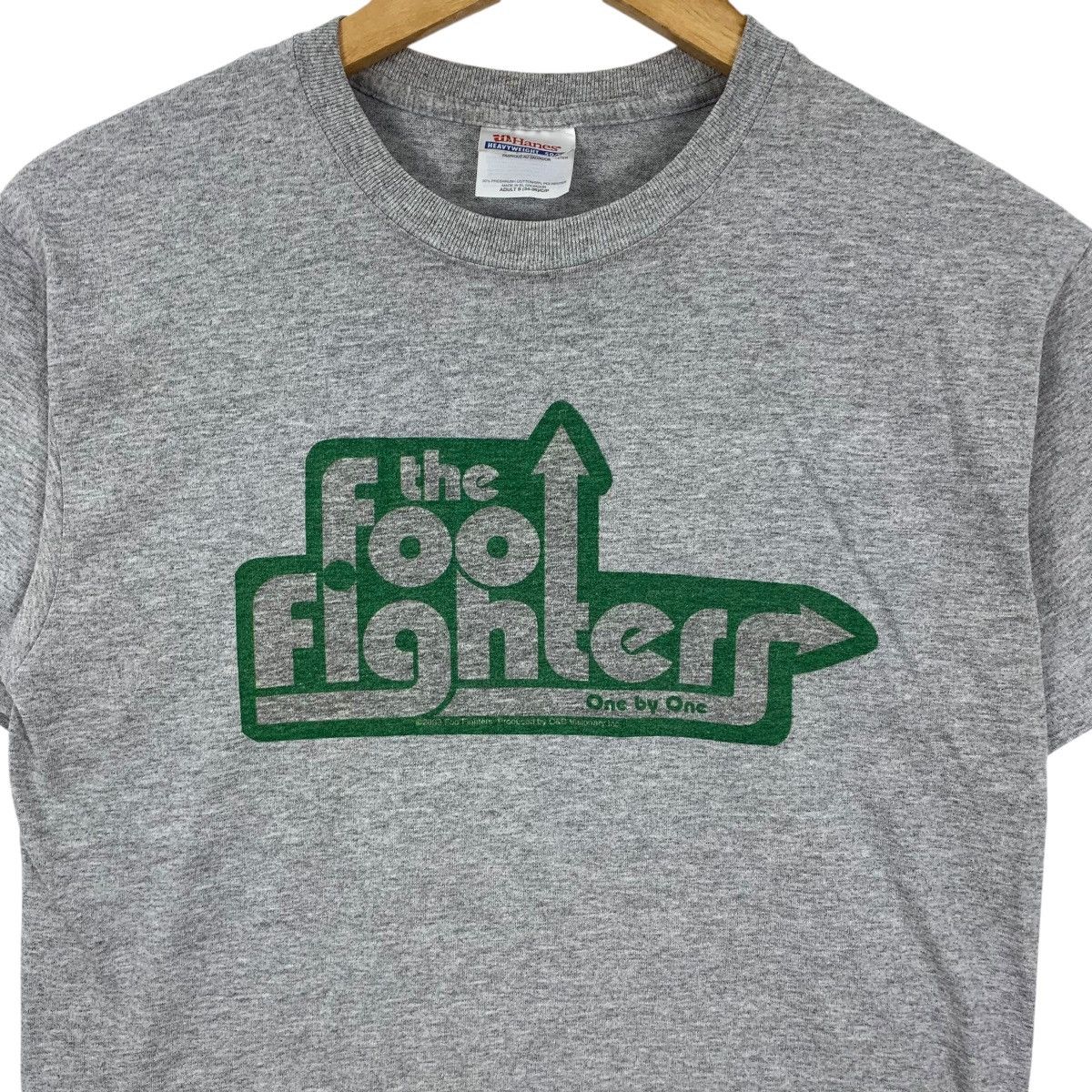 Band Tees Vintage 2002 FOO FIGHTERS One By One Album Tee Shirt Top Size US S / EU 44-46 / 1 - 4 Thumbnail