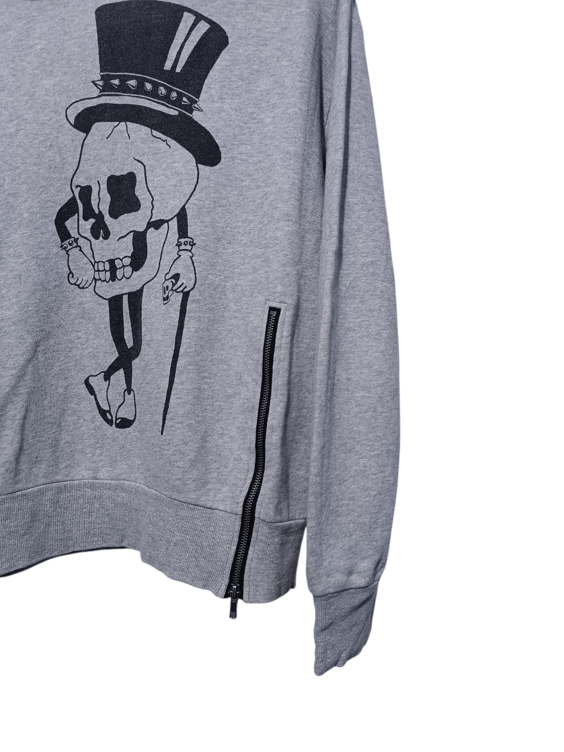 Japanese Brand Vintage Glad News Skull Head Hoodie Sweater Size US L / EU 52-54 / 3 - 2 Thumbnail