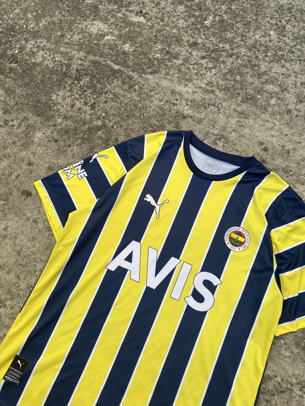 Puma Puma Fenerbahche Soccer Jersey Turkey Blokecore XL Rare Size US XL / EU 56 / 4 - 2 Thumbnail