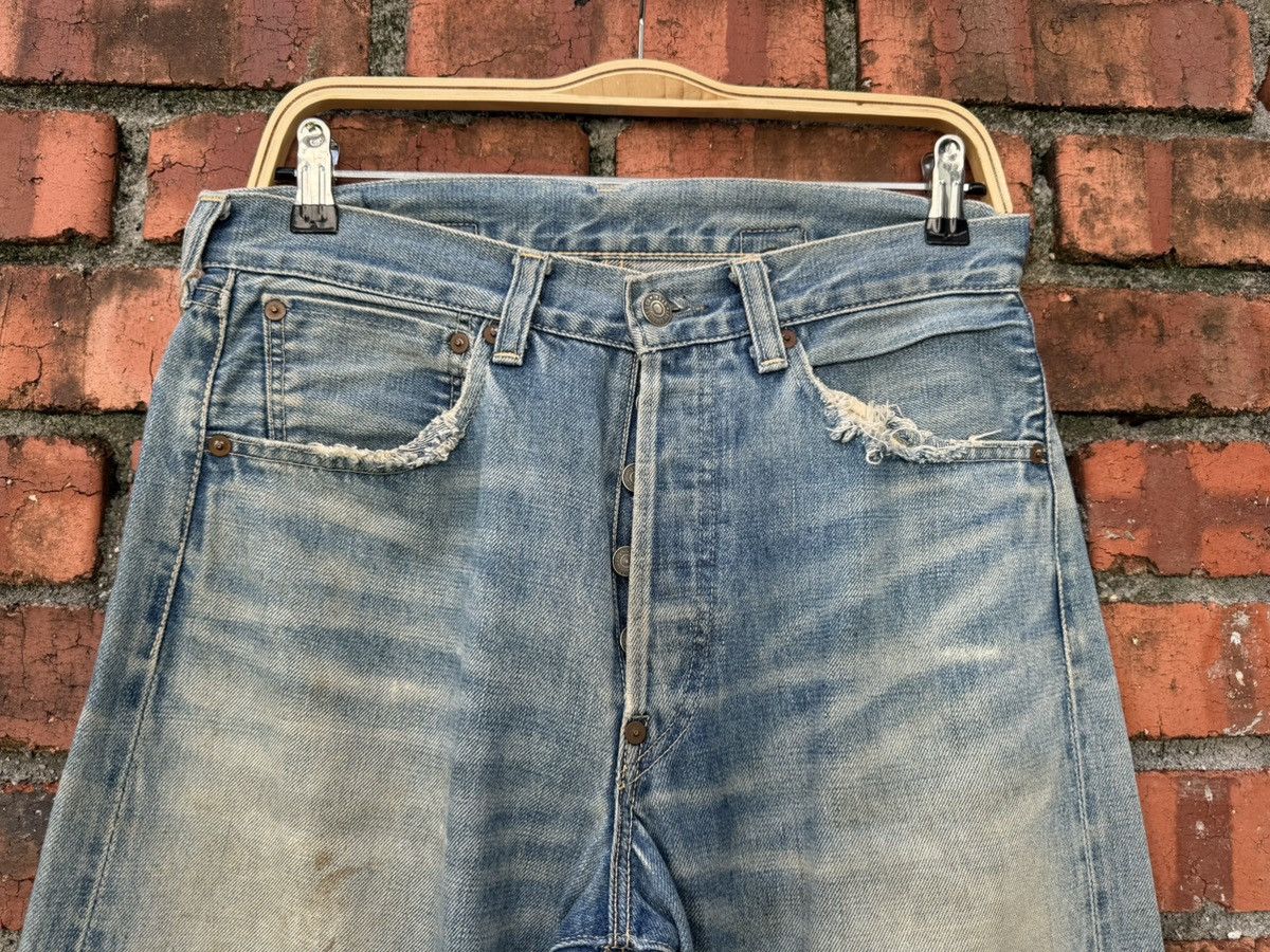 Levi's Vintage Clothing W31x32.5 Vintage levi’s 501xx redline big E LVC buckle back Size US 31 - 5 Thumbnail