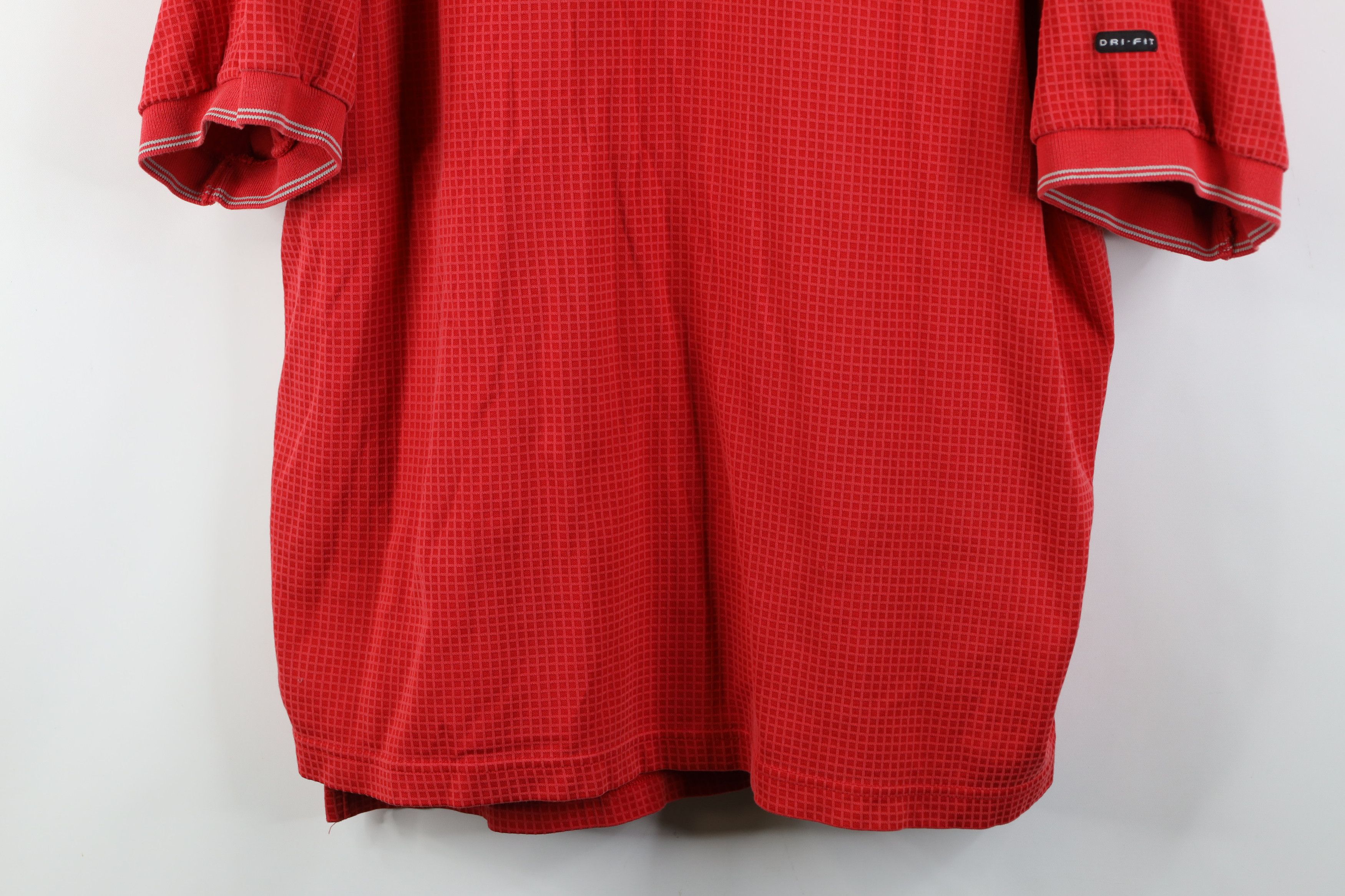 Nike Vintage 90s Nike Swoosh Ohio State University Polo Shirt Size US XL / EU 56 / 4 - 3 Thumbnail