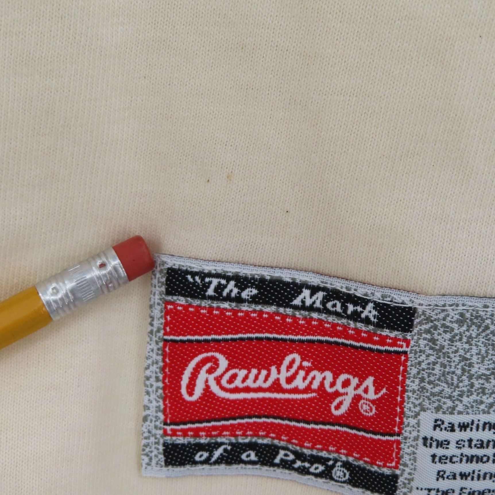 Vintage VTG Rawlings Trisha Yearwood Signed Baseball Jersey Tour Shirt Adult L Beige Short Sleeve Button-Up Mens 1990s Size US L / EU 52-54 / 3 - 7 Thumbnail
