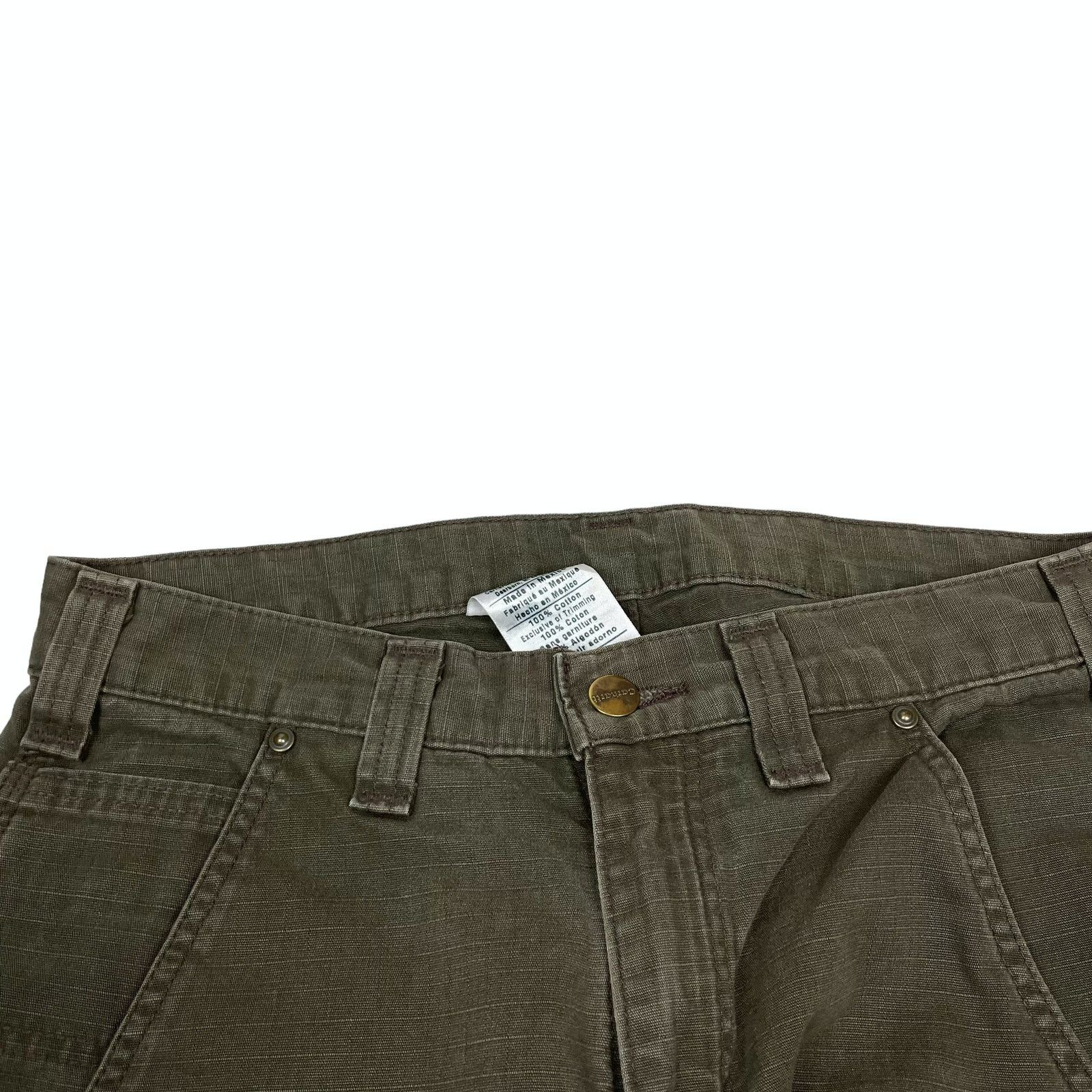 Carhartt Carhartt Men's Green Cotton Relaxed Fit Cargo Pant 30 x 30 Size US 30 / EU 46 - 9 Thumbnail