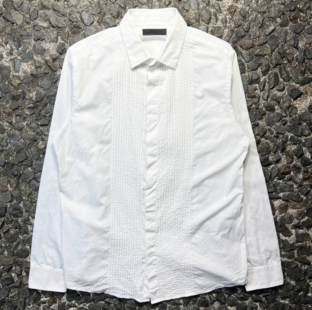 Burberry Prorsum - Front Pleated Shirt