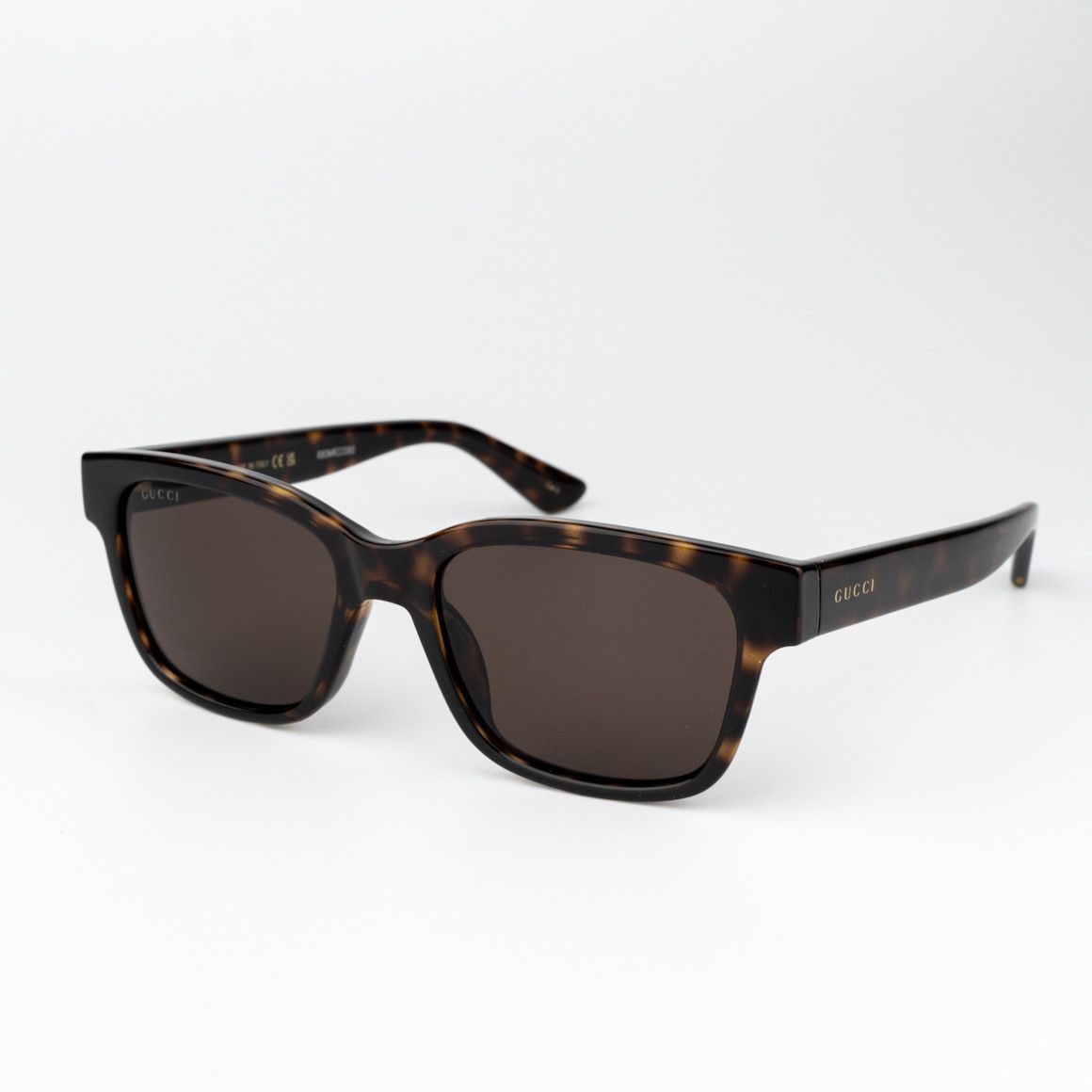 Gucci NEW Gucci GG1716S 002 Havana Brown Square Unisex Sunglasses Size ONE SIZE - 1 Thumbnail