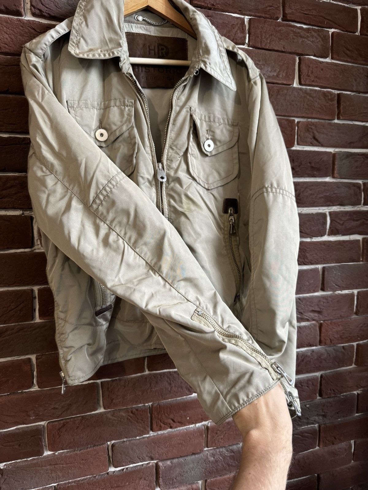 Vintage Historic Research Vintage Bomber Cargo Jacket Y2k M Grail Size US M / EU 48-50 / 2 - 7 Thumbnail