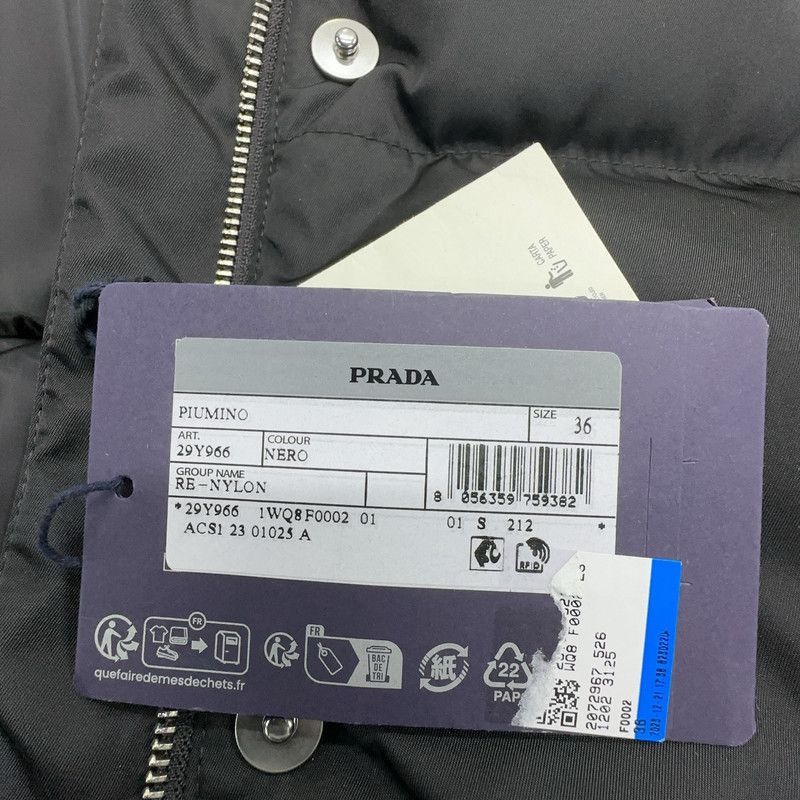 Prada Prada ReNylon Warm Zip Jacket for Women-2506 Size US S / EU 44-46 / 1 - 4 Thumbnail