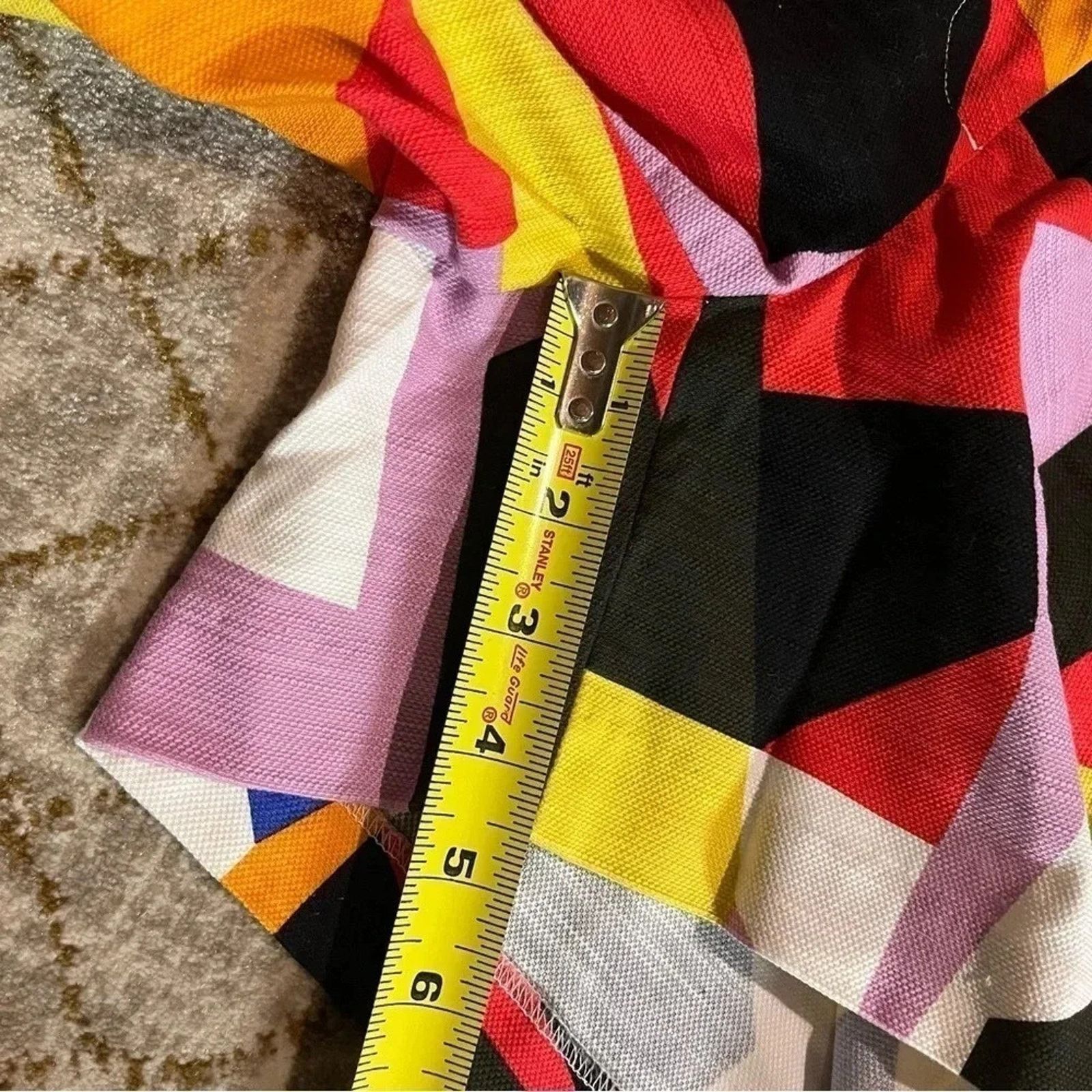 Other Halogen Shorts Size 6 Multicolor Abstract Art Flat Front Size 28" / US 6 / IT 42 - 8 Thumbnail