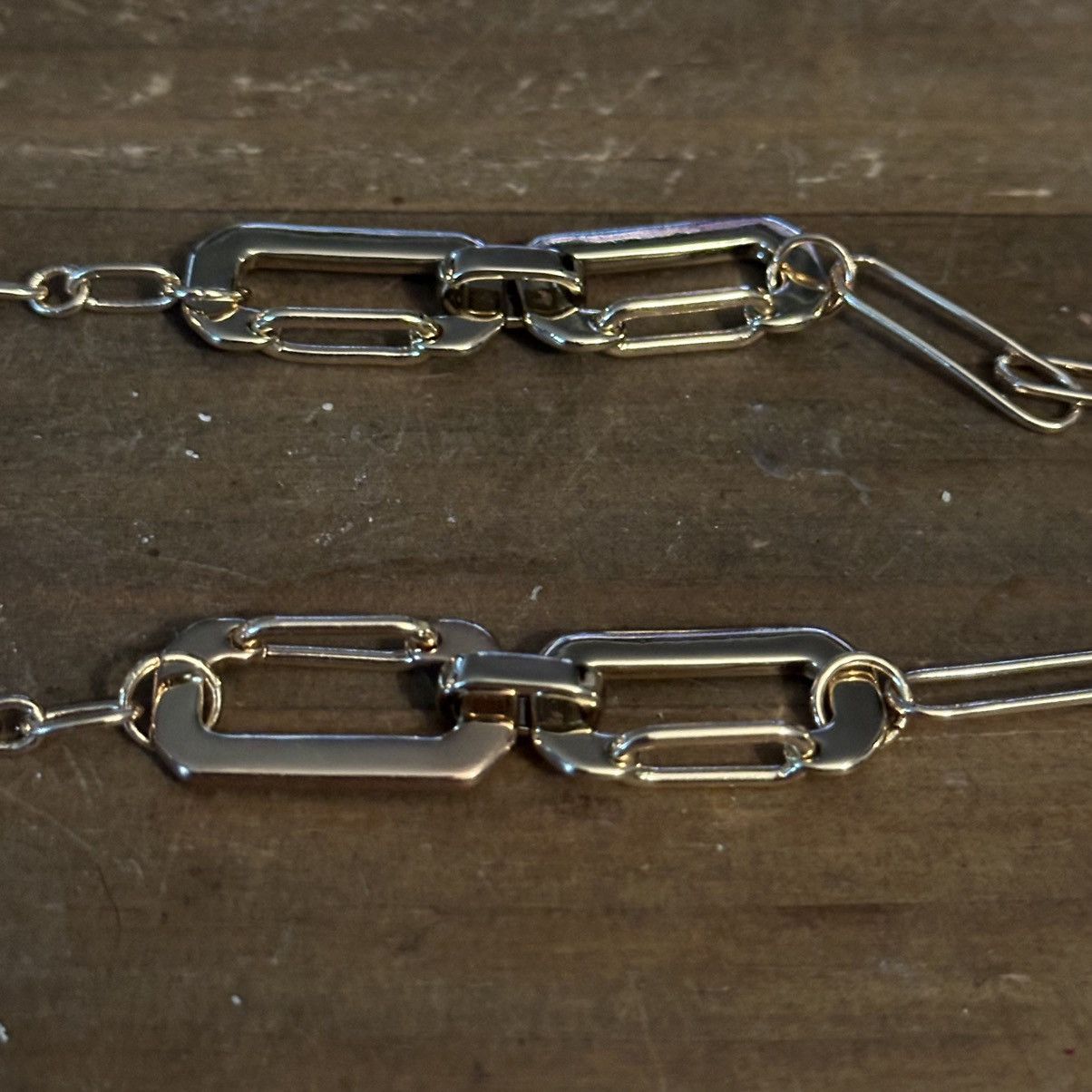 Other Gold tone paper clip chain necklace Size ONE SIZE - 3 Thumbnail
