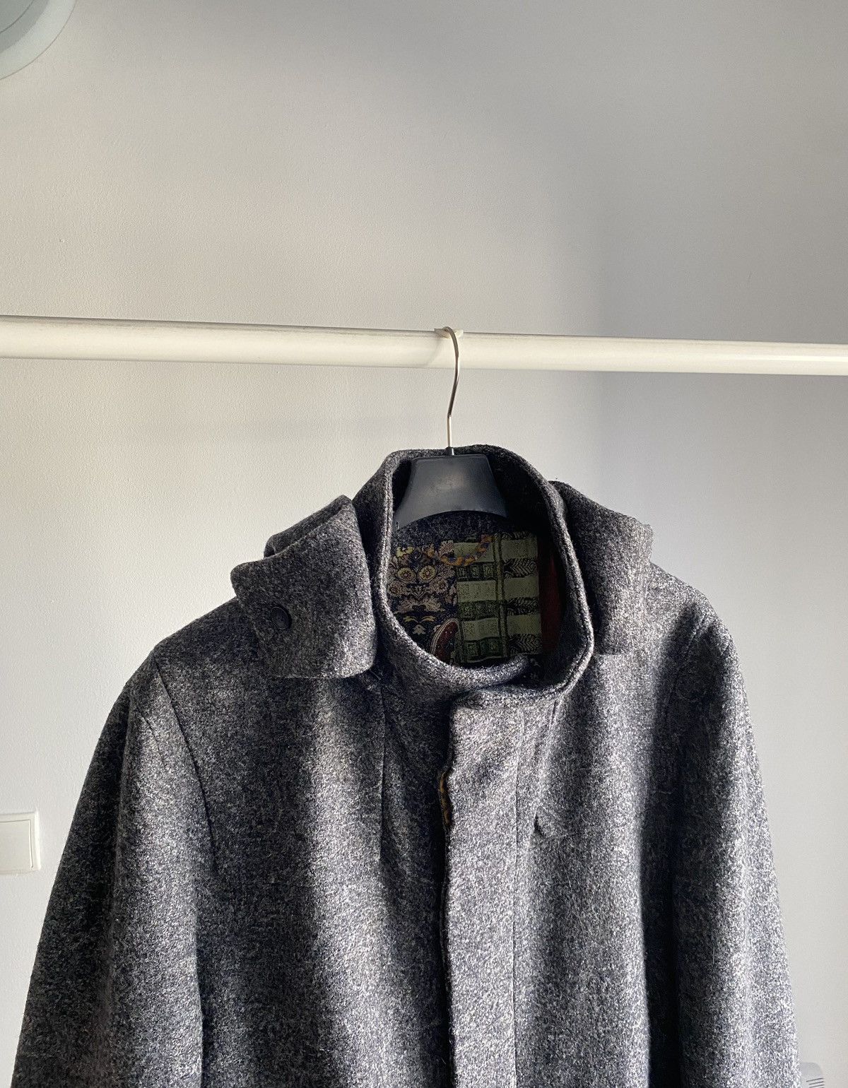 Etro Etro Wool Coat Size US L / EU 52-54 / 3 - 9 Thumbnail