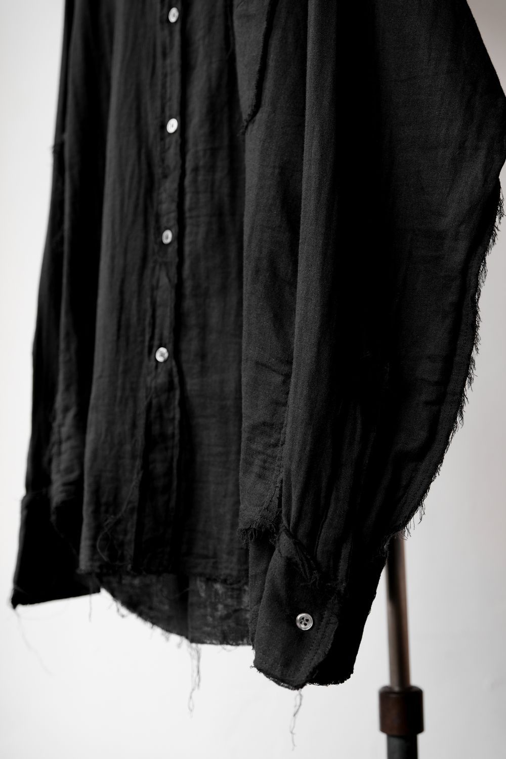Japanese Brand 666 Muslin Black Shirt Made in Japan Size US M / EU 48-50 / 2 - 5 Thumbnail