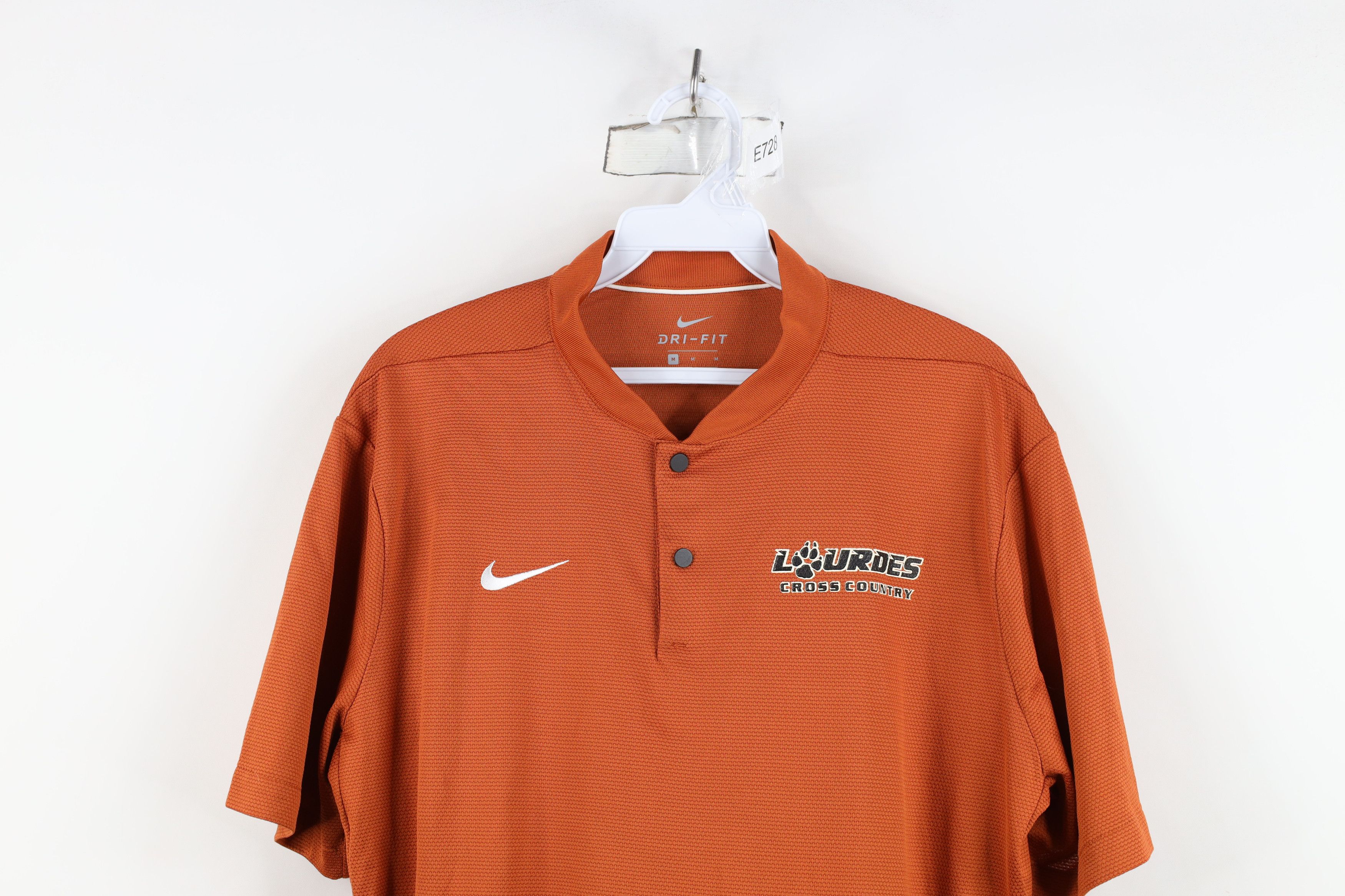 Nike Nike Collar Short Sleeve Thermal Knit Golf Henley Polo Shirt Size US M / EU 48-50 / 2 - 2 Thumbnail
