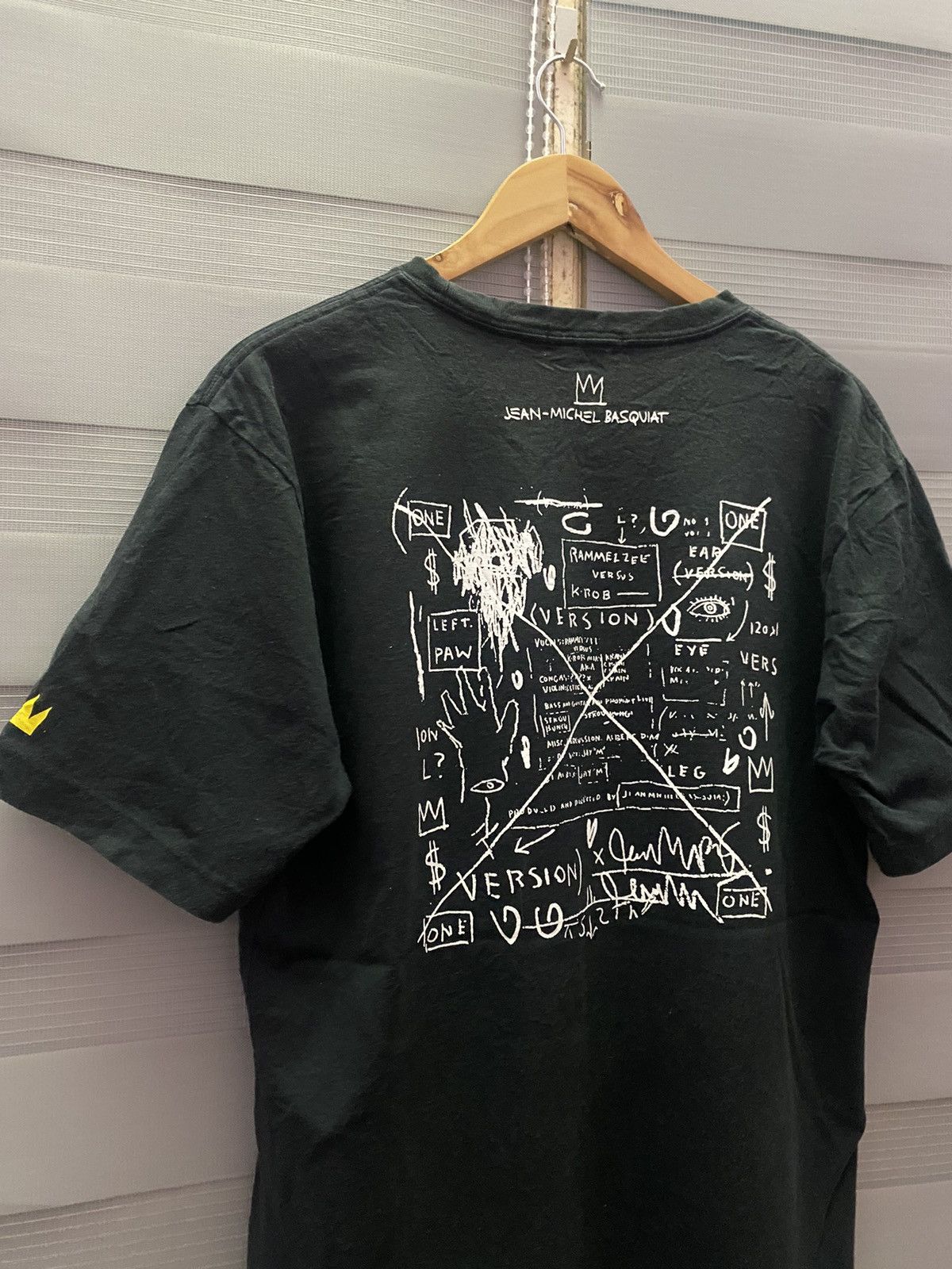 Jean-Michel Basquiat Vintage Jeans-Michel Basquiat Pop Art Mirror Prints Tshirt Size US L / EU 52-54 / 3 - 7 Thumbnail