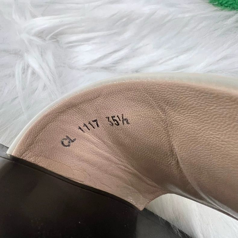 Dior Dior Turquoise Letter Slide Sandals-2505 Size US 5.5 / EU 38 - 6 Thumbnail