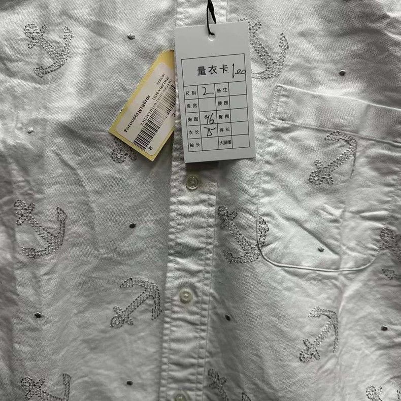 Thom Browne Thom Browne Anchor shirt 2505-Nextarrow Size US M / EU 48-50 / 2 - 3 Thumbnail