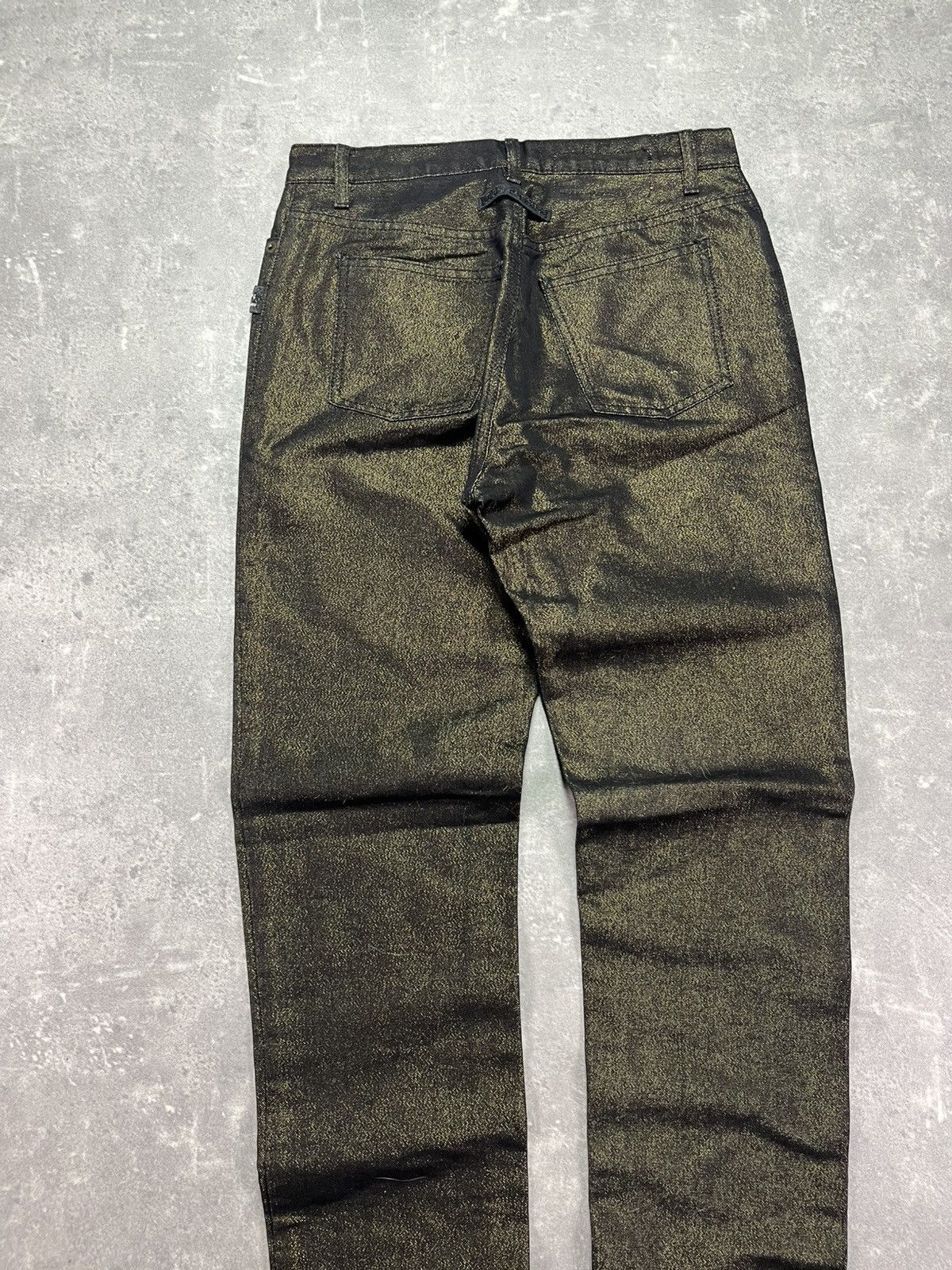 Jean Paul Gaultier DSWT Jean Paul Gaultier Long Glitter Denim Jeans 28 Size 28" / US 6 / IT 42 - 11 Thumbnail