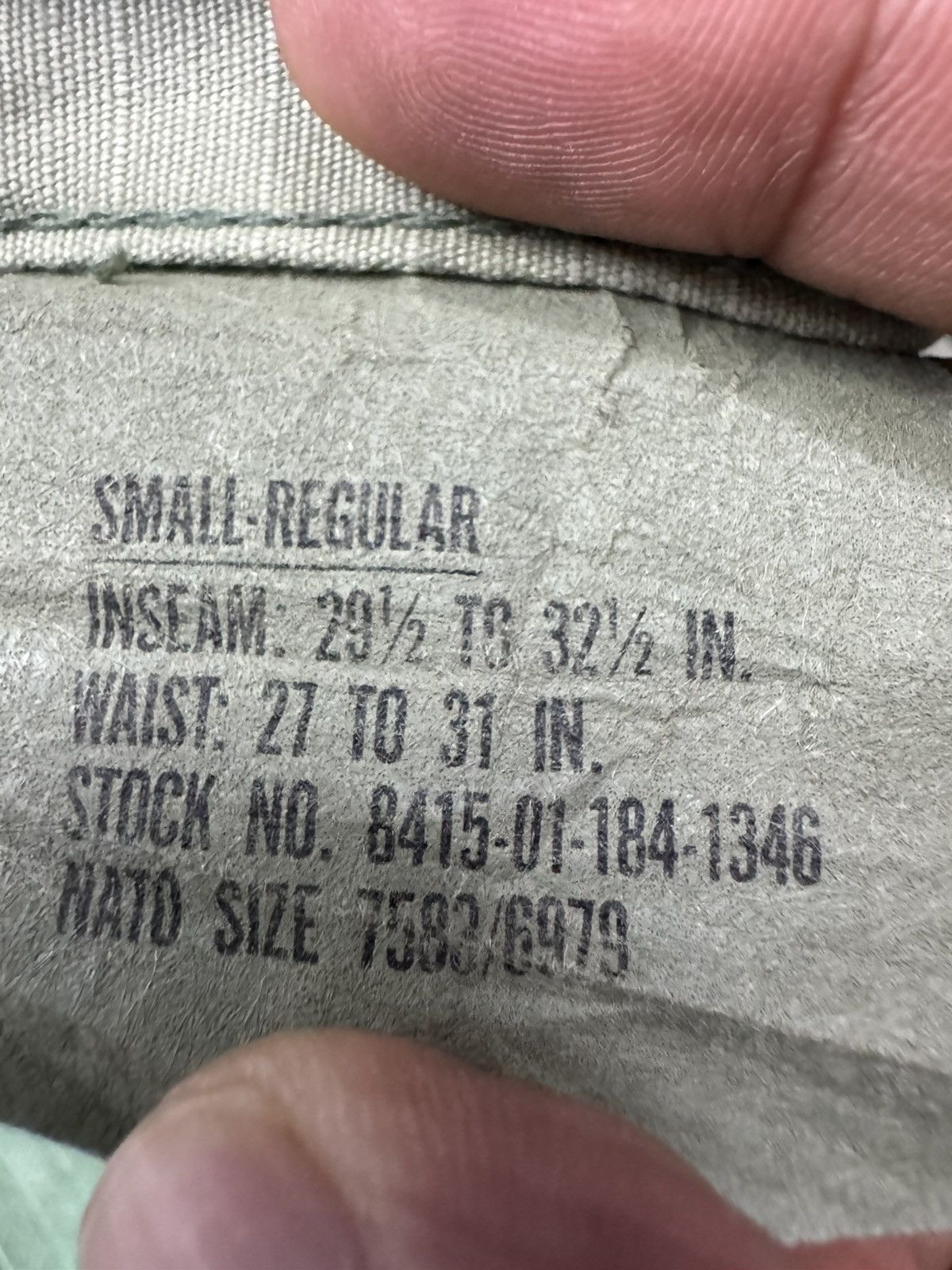Vintage Vintage Military Pants Men's Medium Green Camo Trousers Size US 32 / EU 48 - 10 Thumbnail